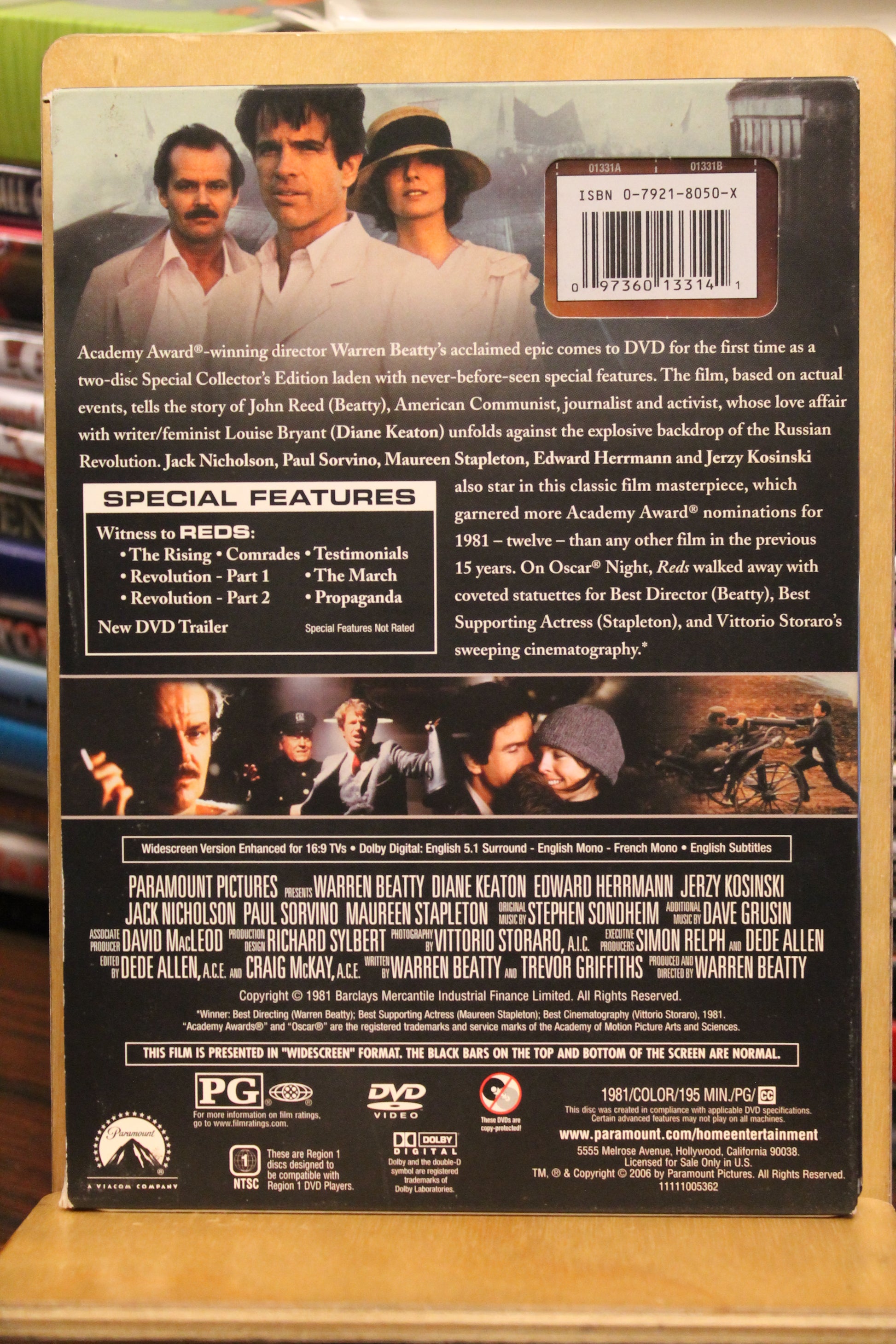 Reds DVD