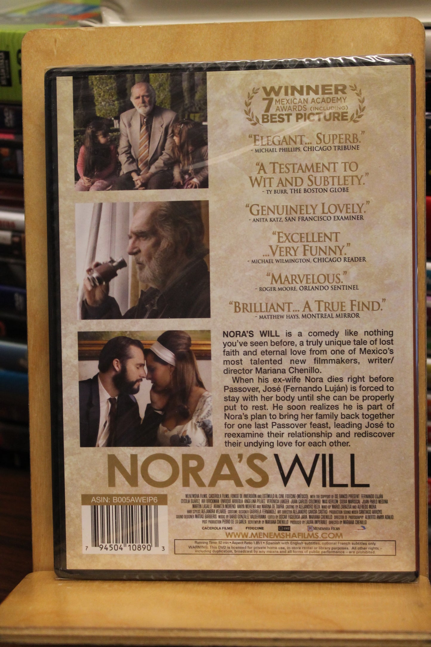 Nora's Will DVD