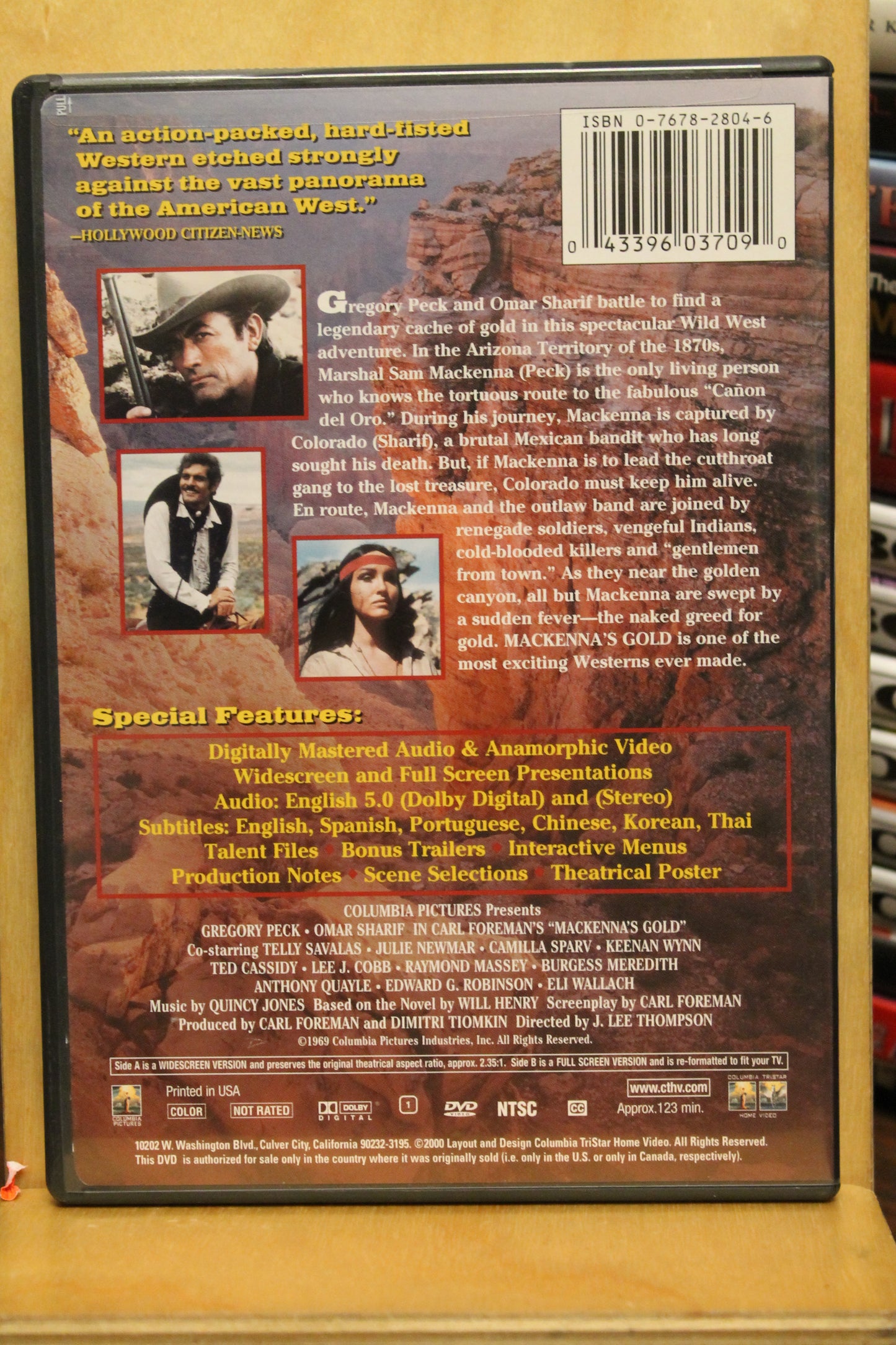 Mackenna's Gold DVD