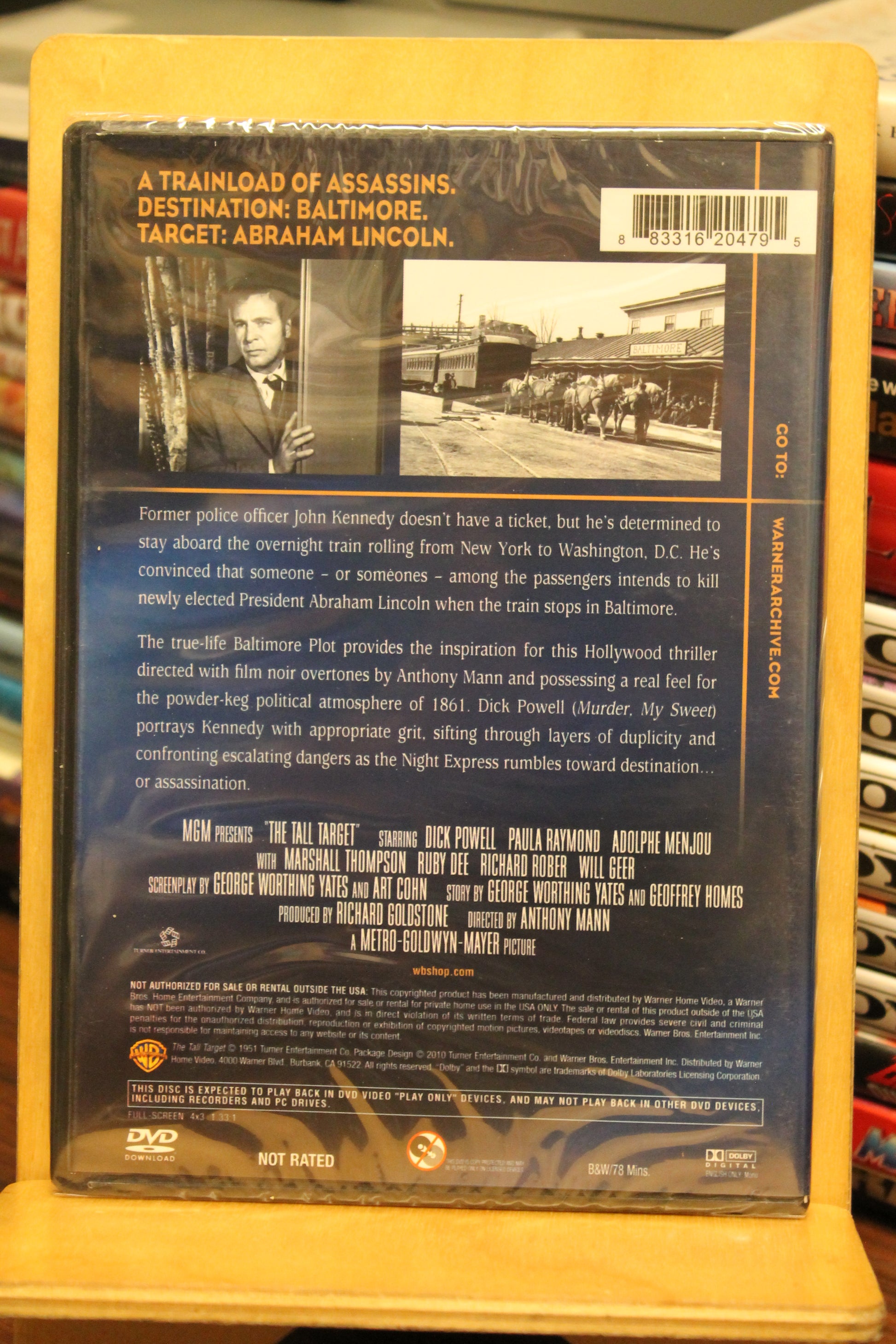 The Tall Target DVD