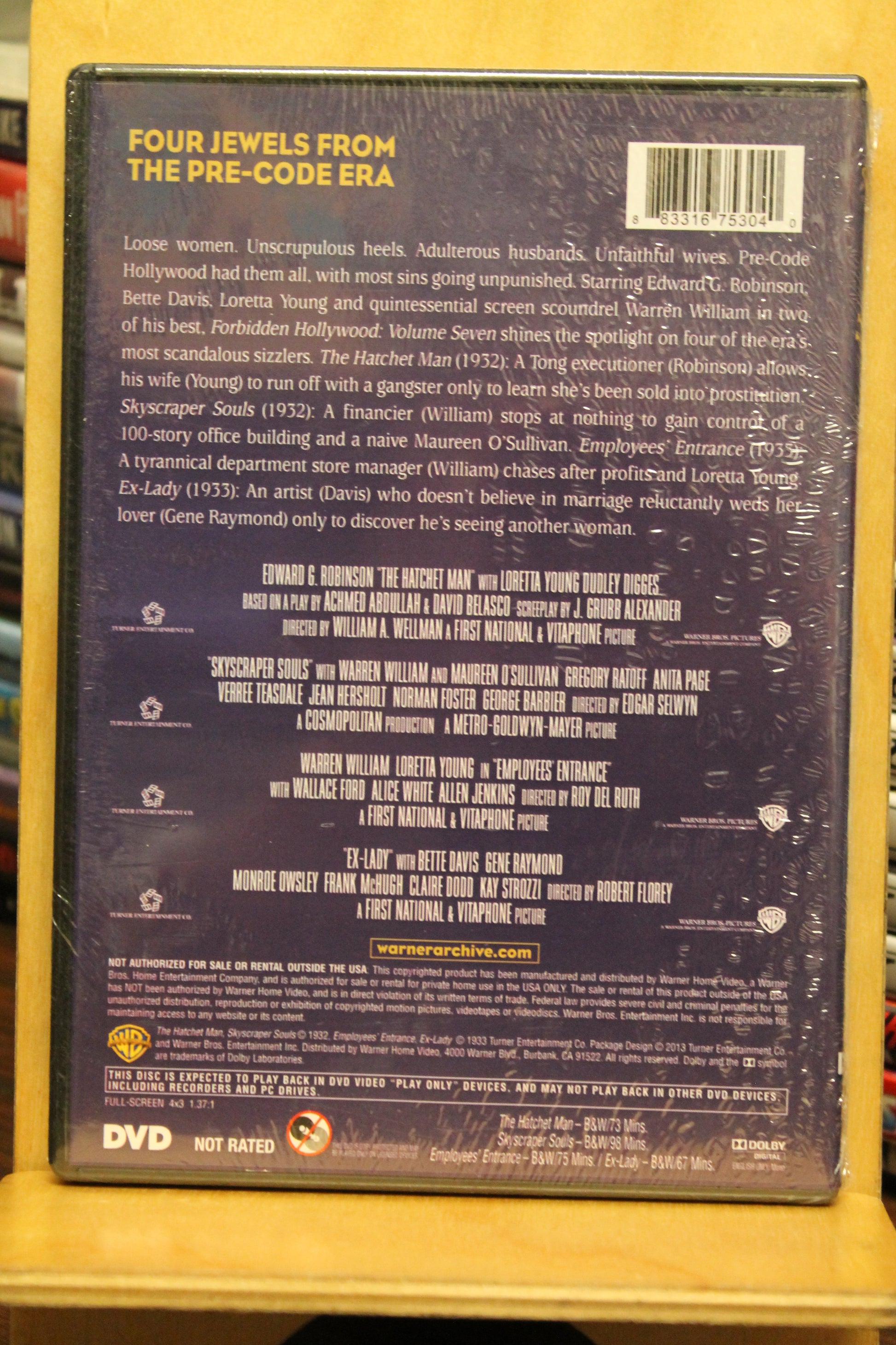 Forbidden Hollywood: Volume 7 DVD