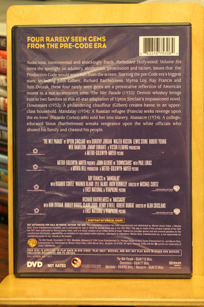 Forbidden Hollywood: Volume Six DVD