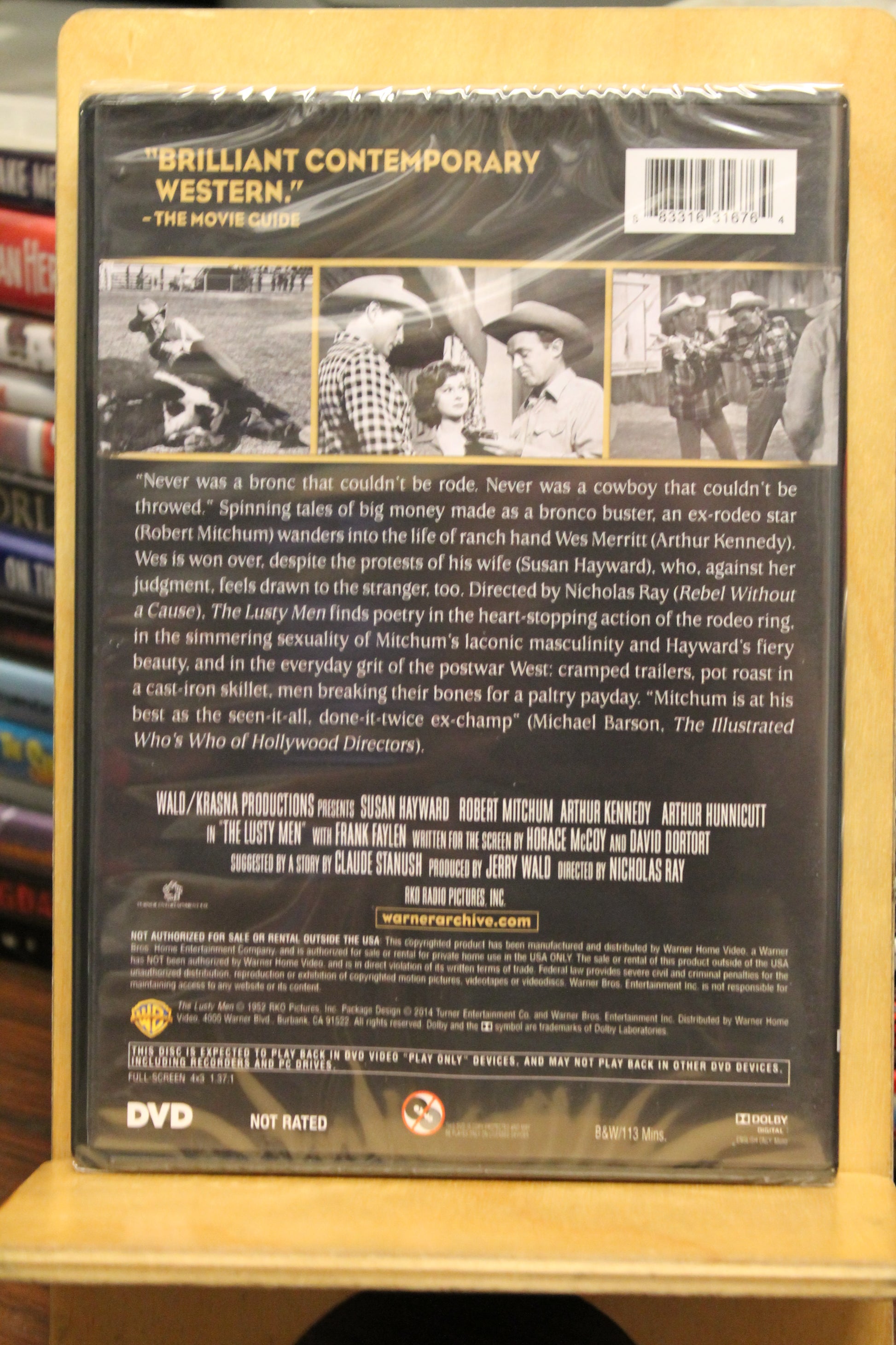 The Lusty Men DVD