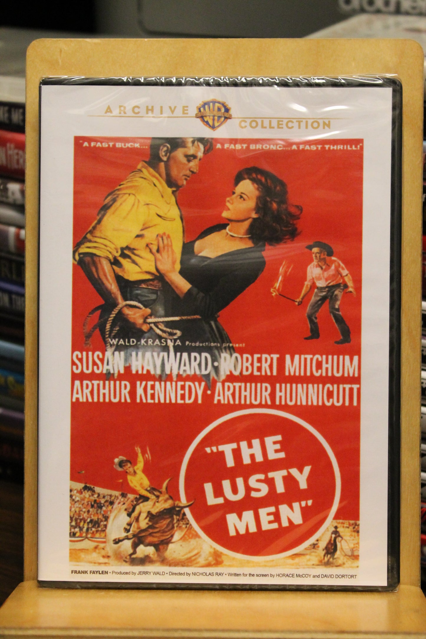 The Lusty Men DVD