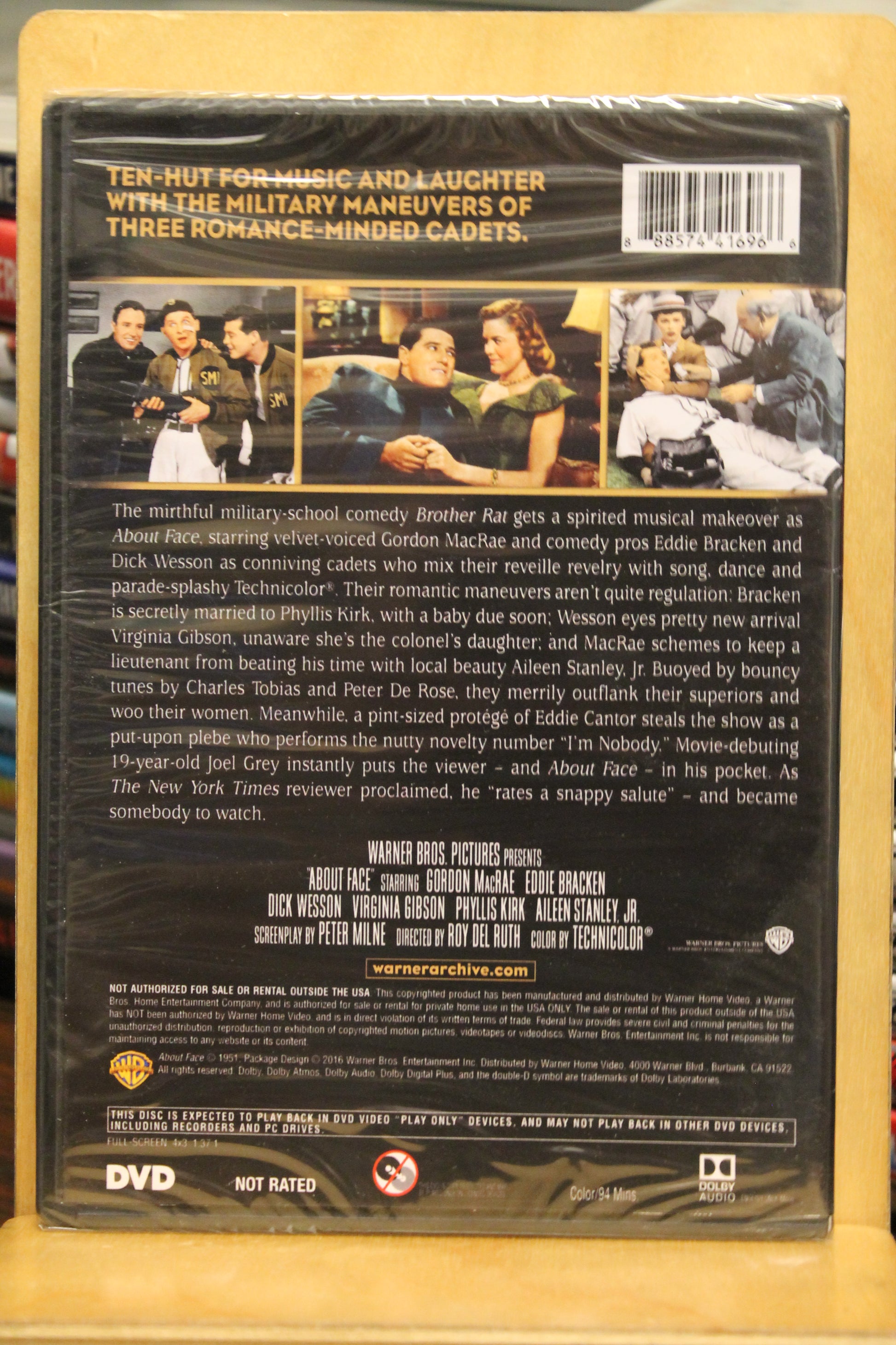 About Face DVD