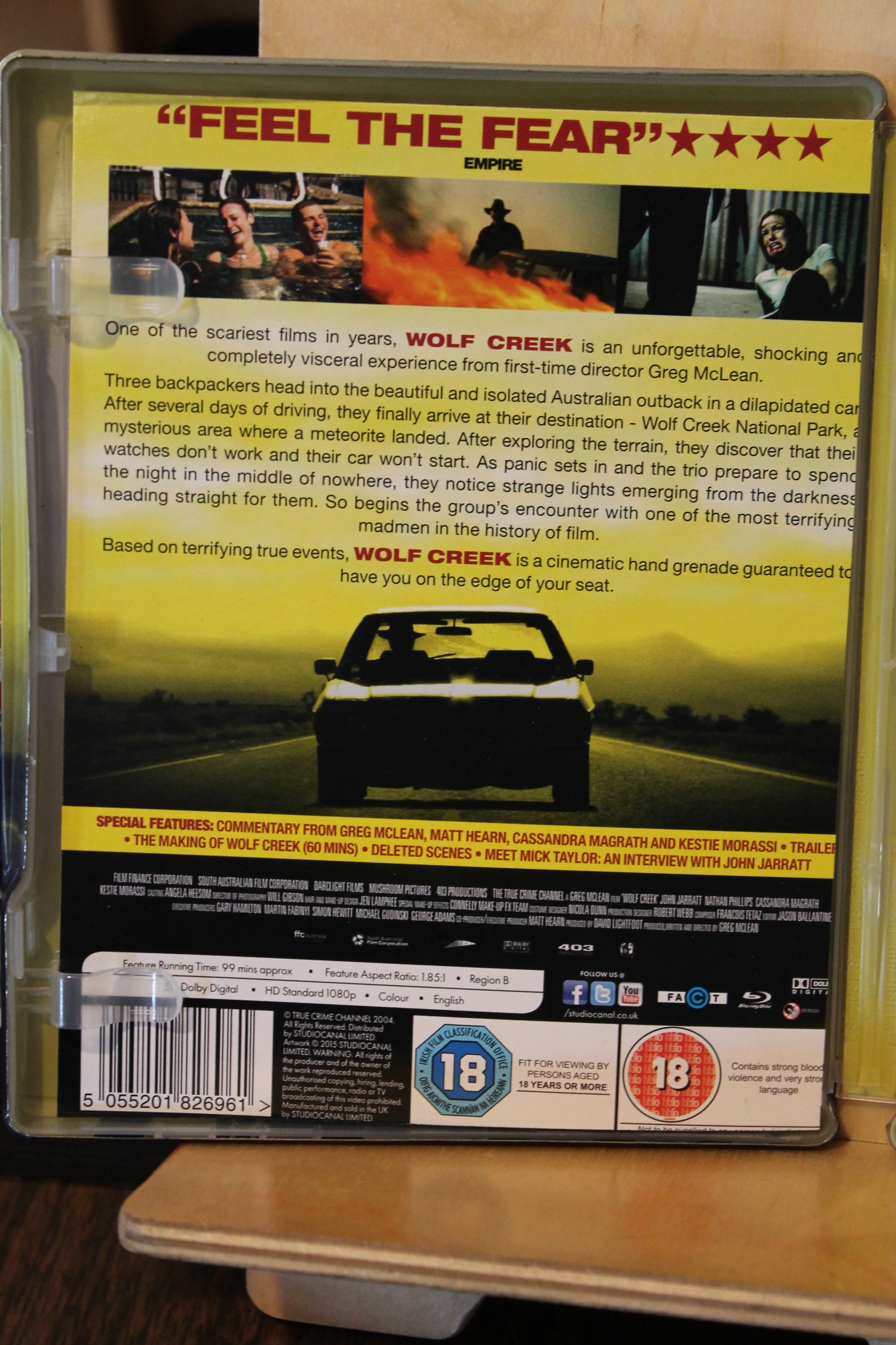 Wolf Creek Blu-ray