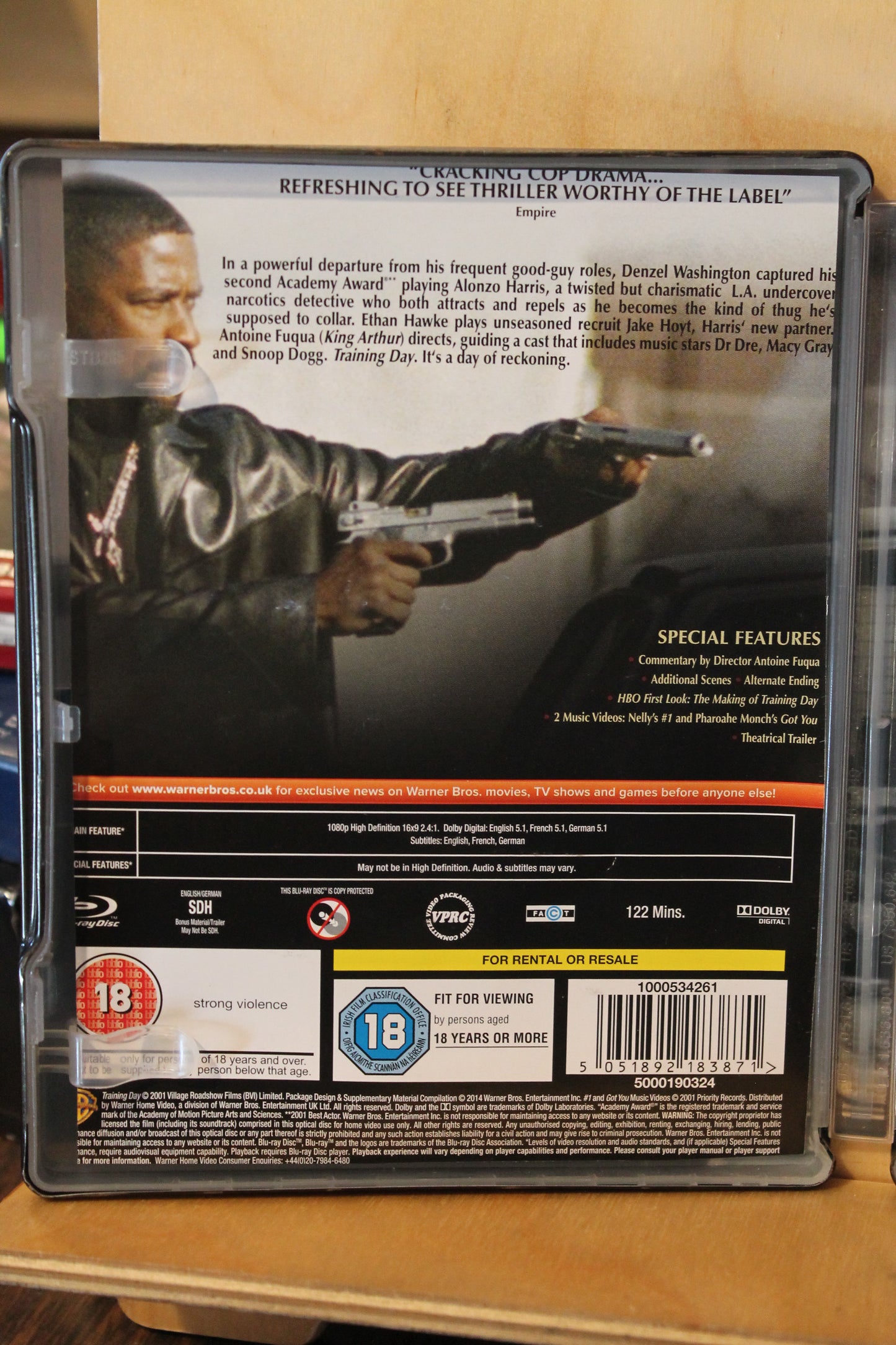 Training Day Blu-ray