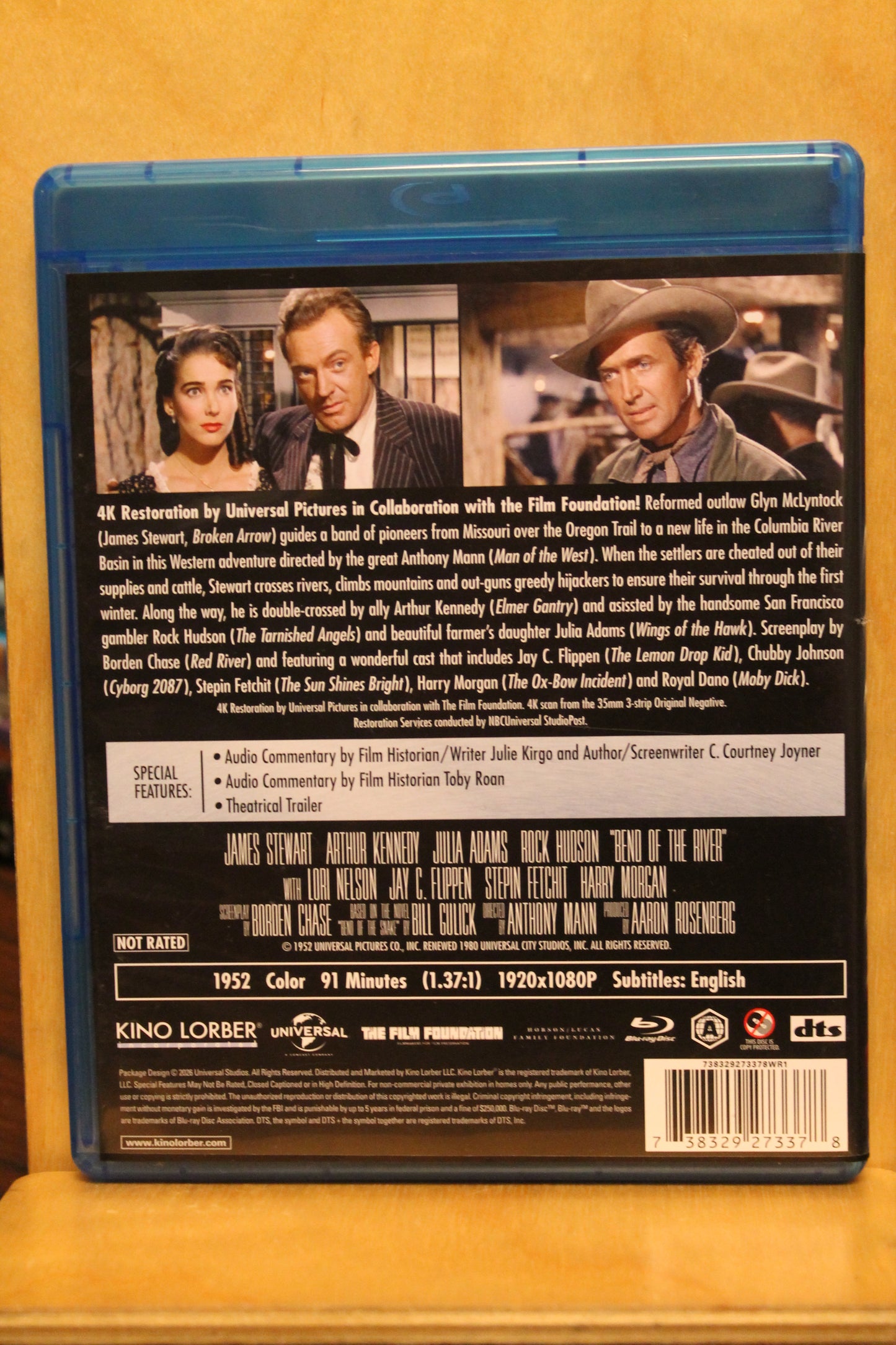 Bend of the River Blu-ray