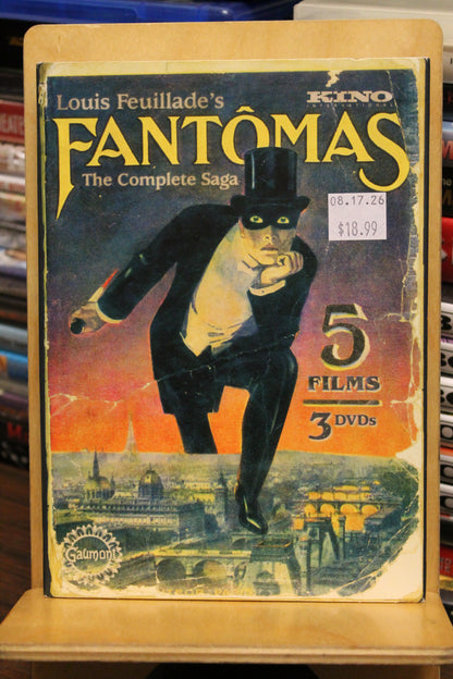 Fantômas: The Complete Saga DVD