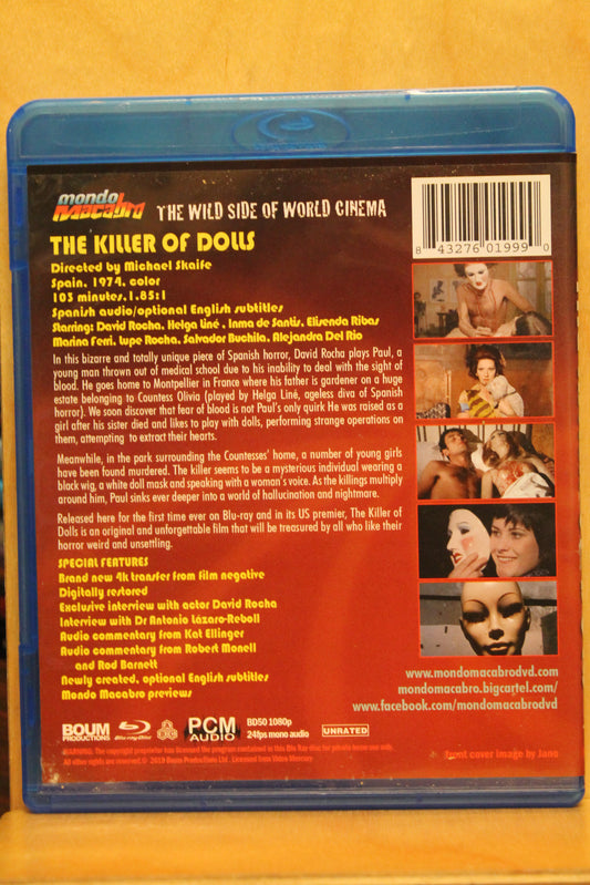 The Killer of Dolls Blu-ray
