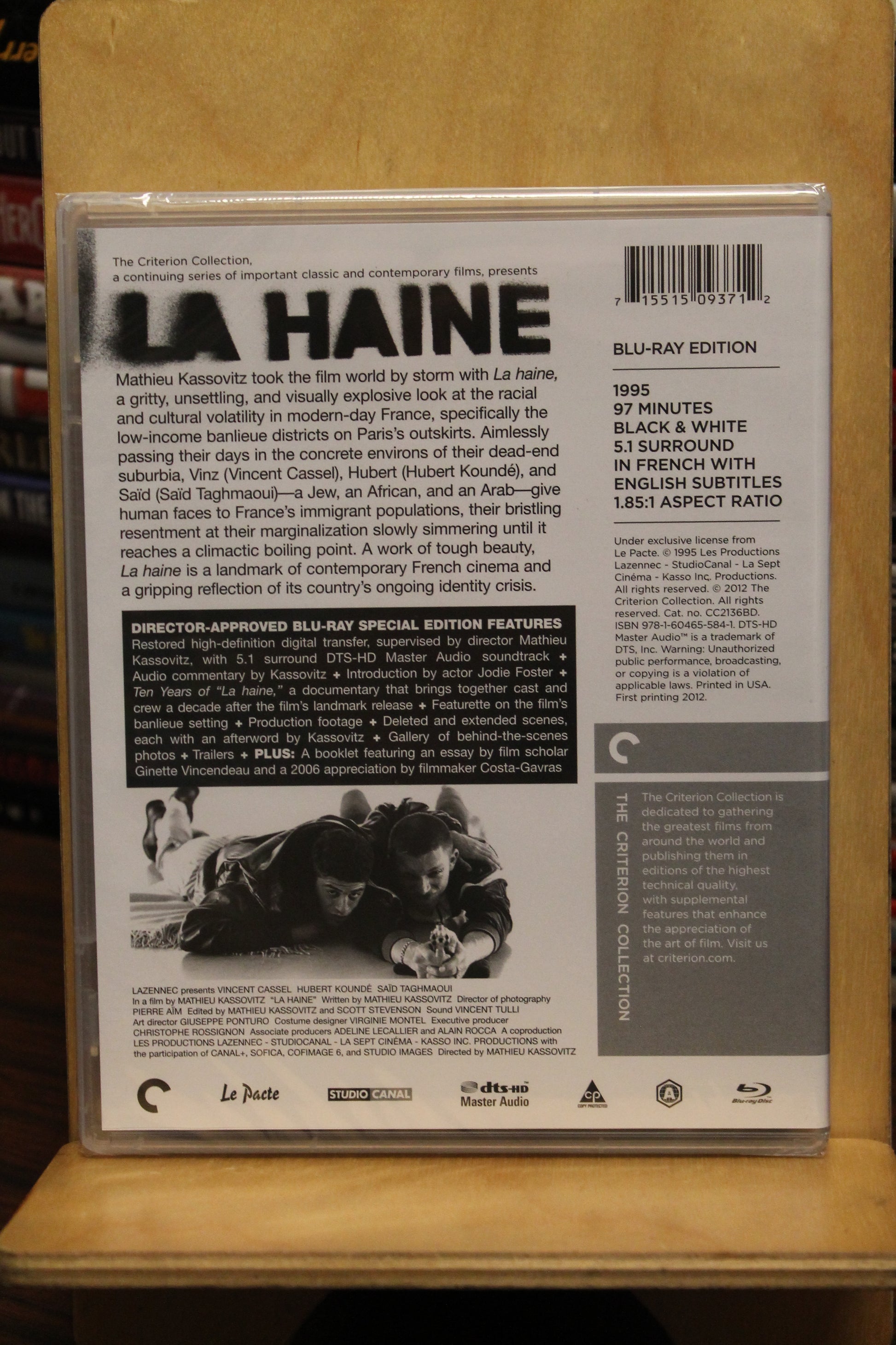 La Haine Blu-ray