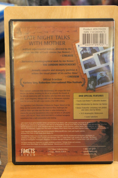 Late Night Talks with Mother DVD