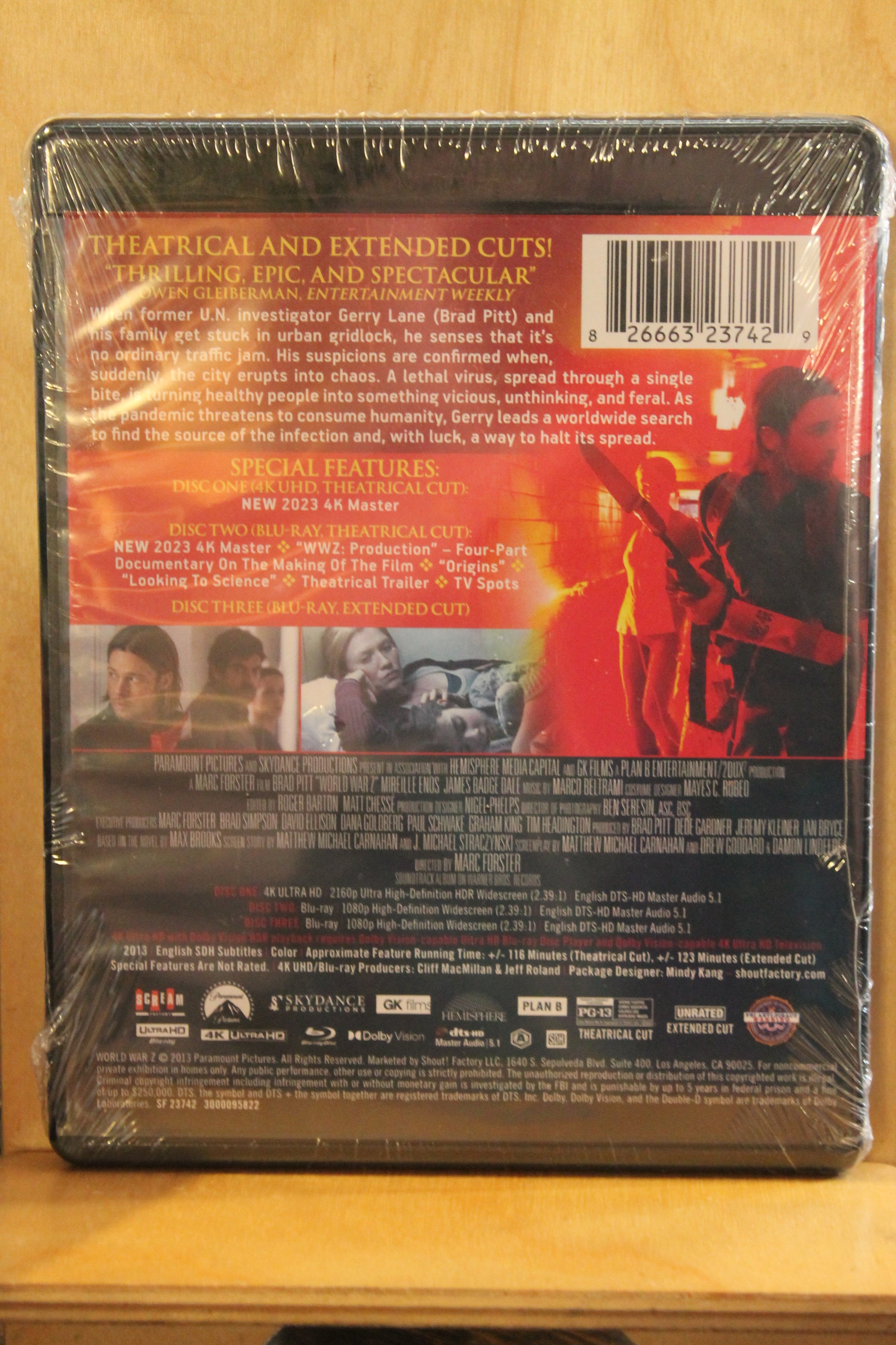 World War Z 4K UHD