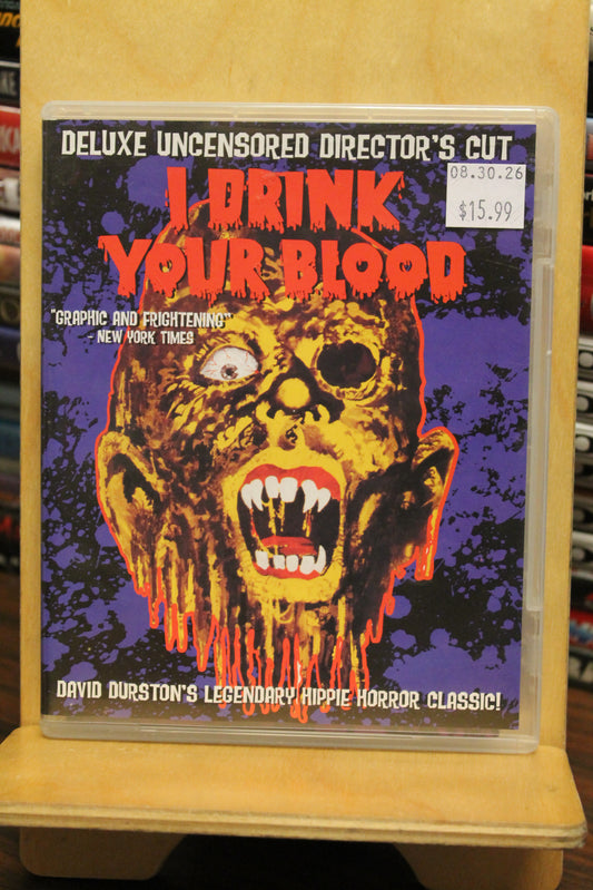 I Drink Your Blood Blu-ray