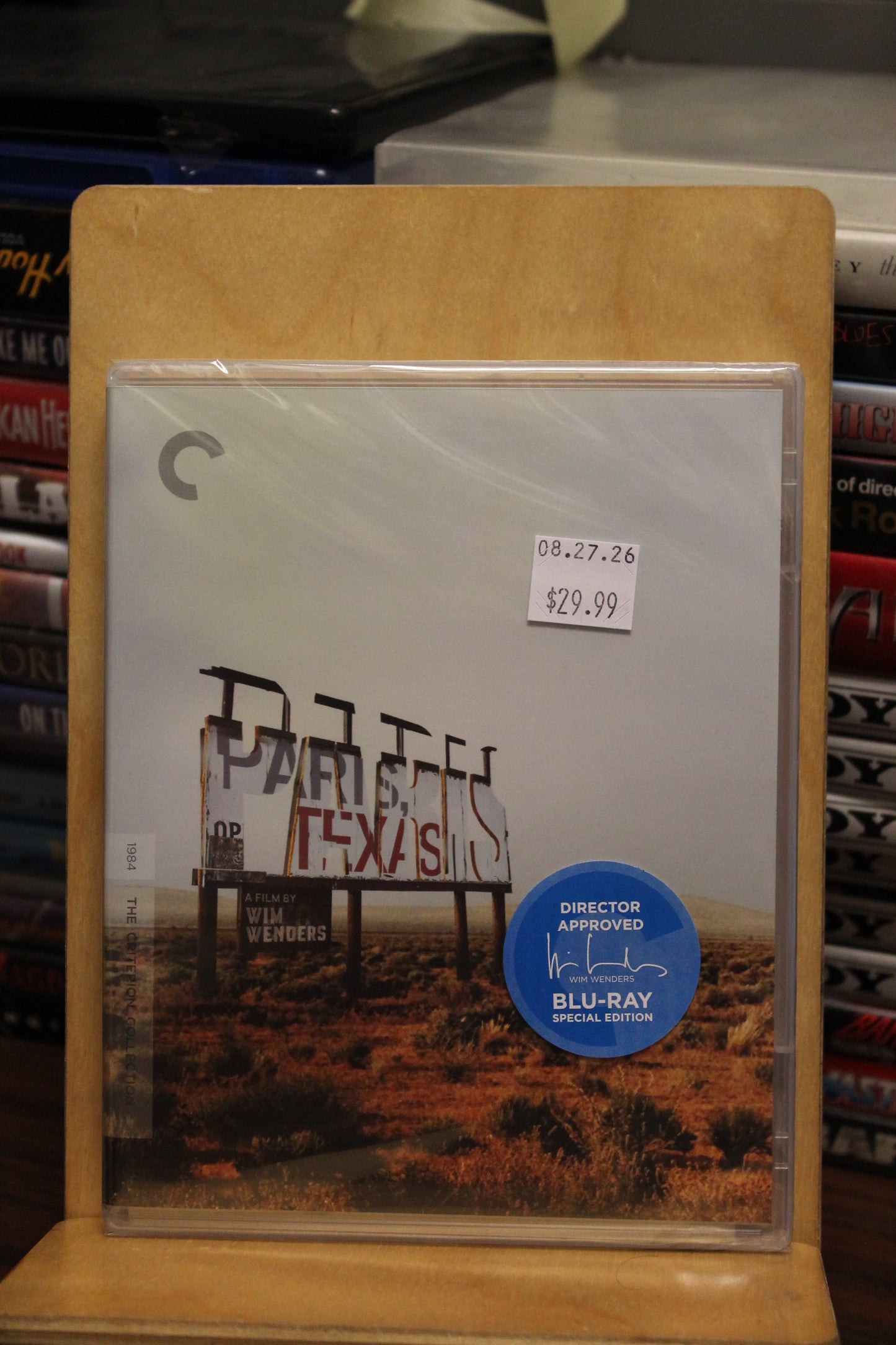 Paris, Texas Blu-ray