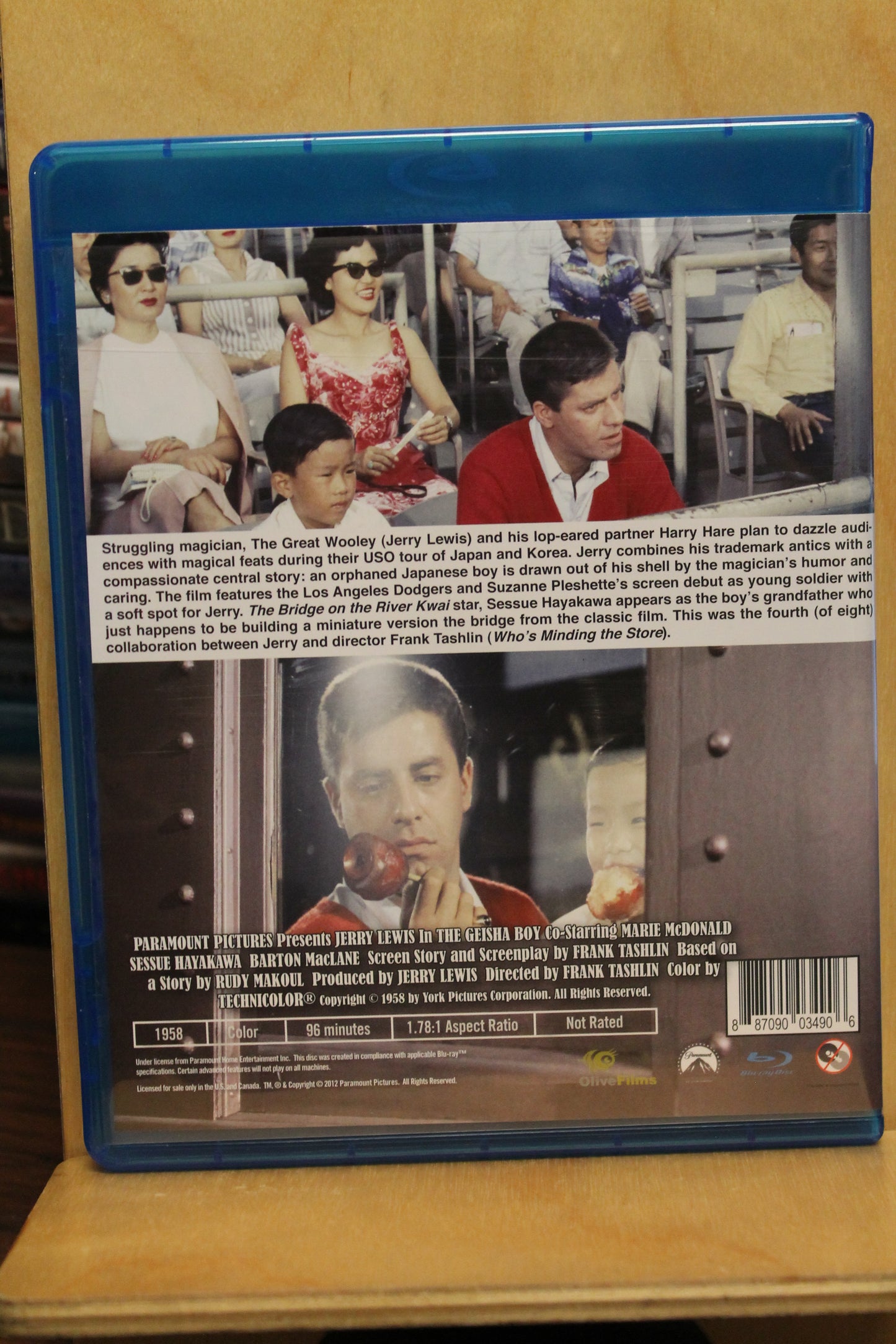 The Geisha Boy Blu-ray