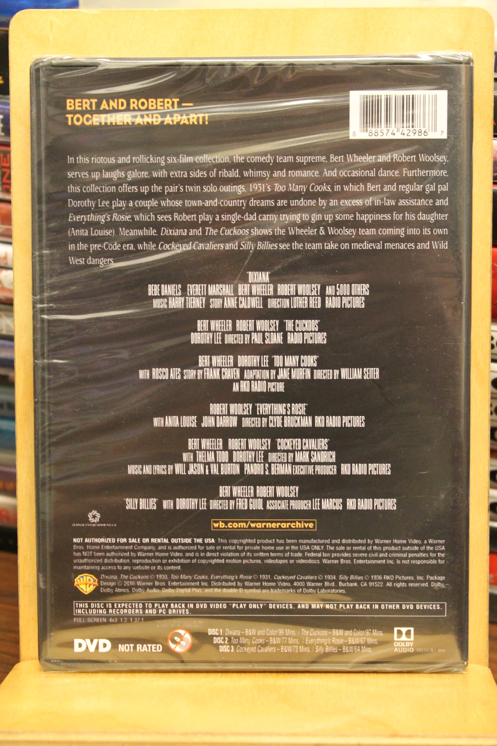 Wheeler & Woolsey: RKO Comedy Classics Collection Volume 2 DVD