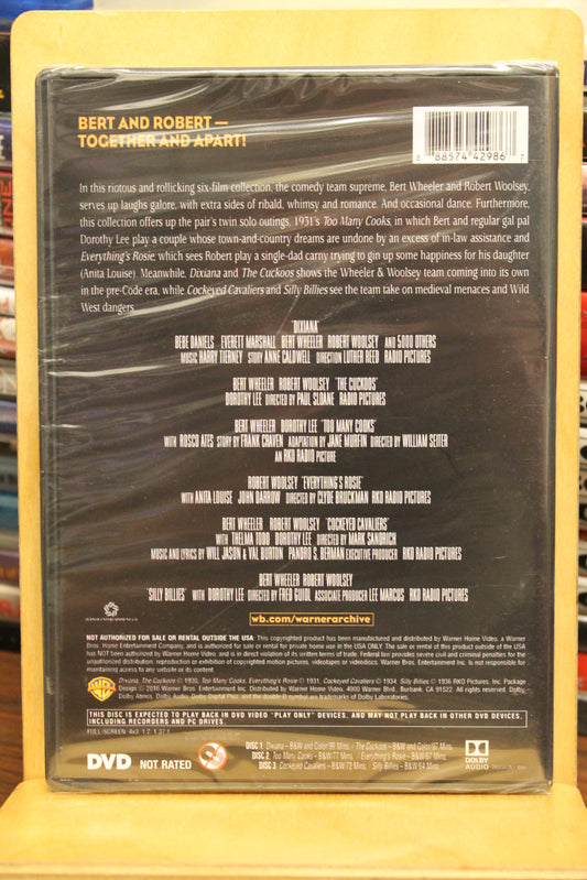 Wheeler & Woolsey: RKO Comedy Classics Collection Volume 2 DVD