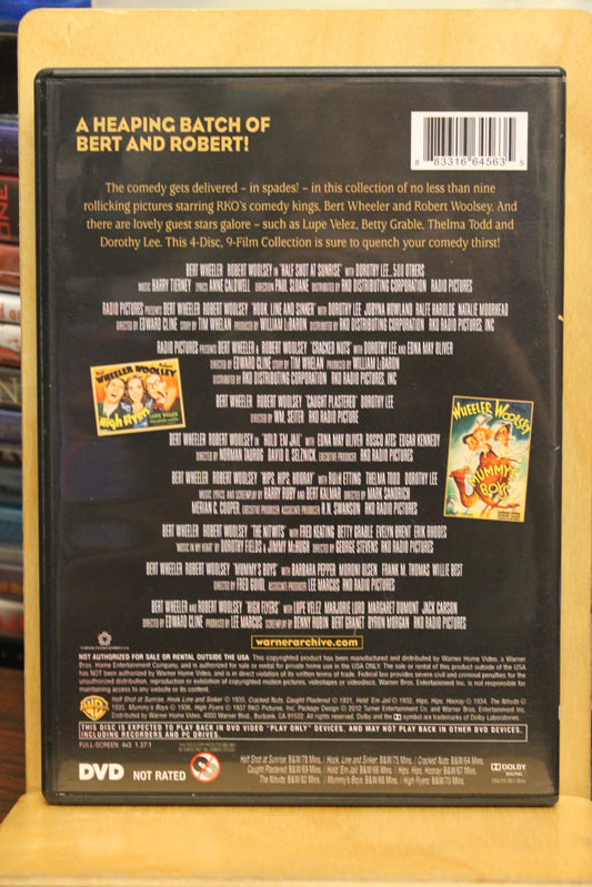Wheeler & Woolsey: RKO Comedy Classics Collection DVD
