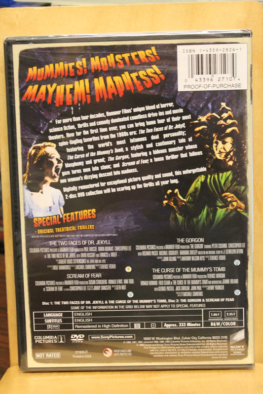 Hammer Films: 4 Creepy Classics DVD