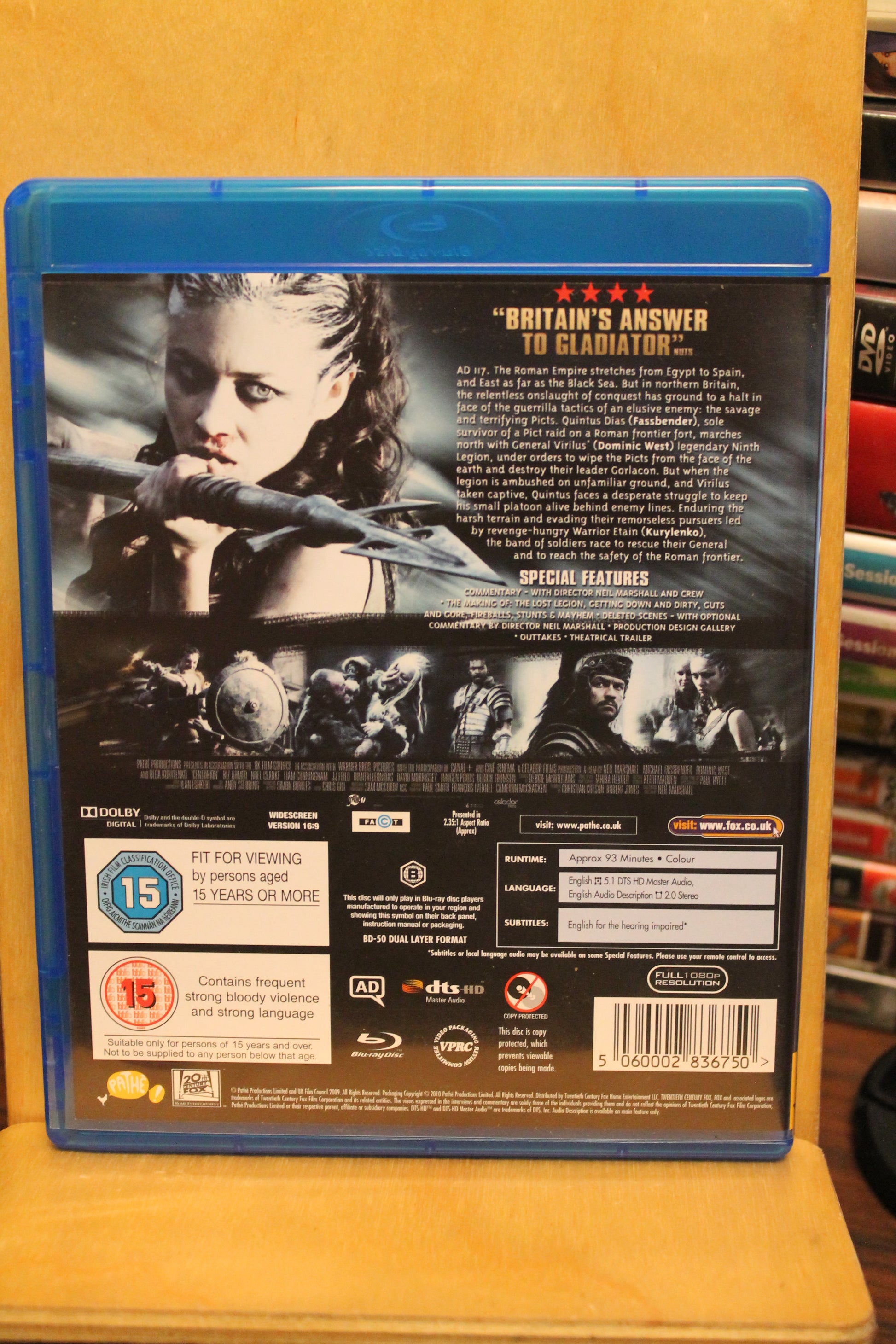 Centurion Blu-ray