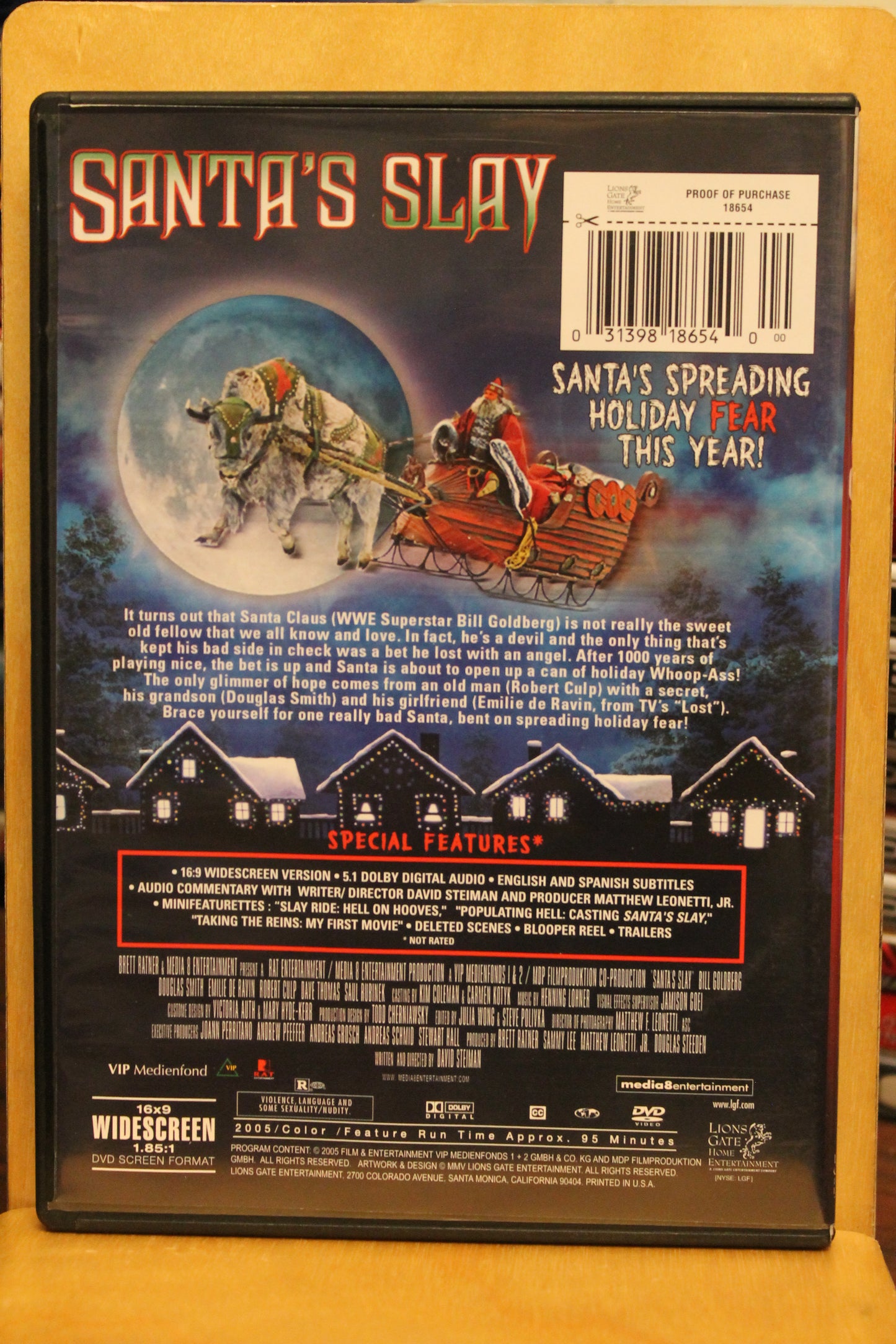 Santa's Slay DVD
