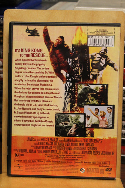 King Kong Escapes DVD