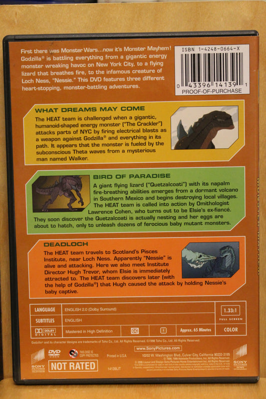Godzilla: The Series - Monster Mayhem DVD