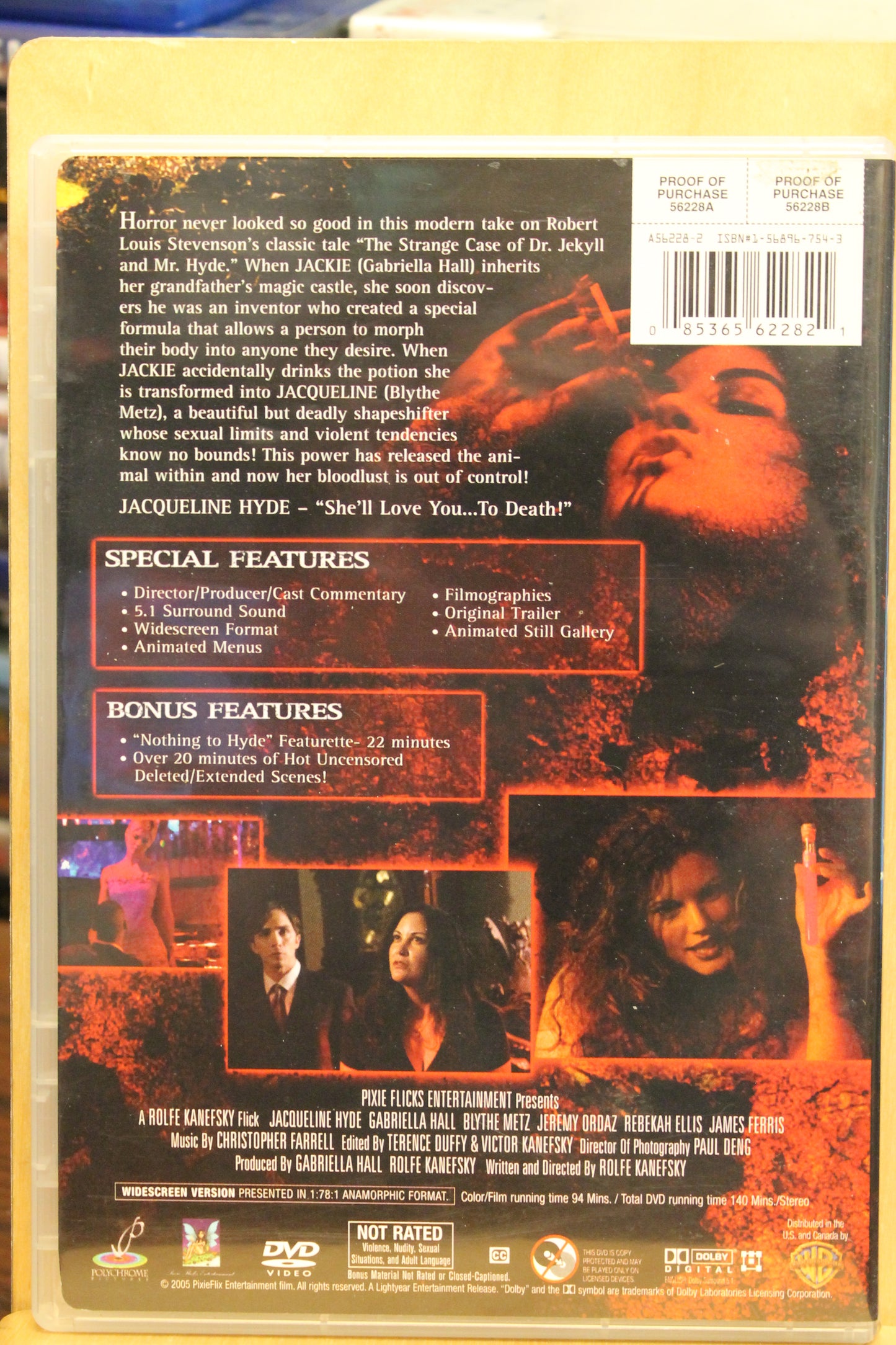 Jacqueline Hyde DVD