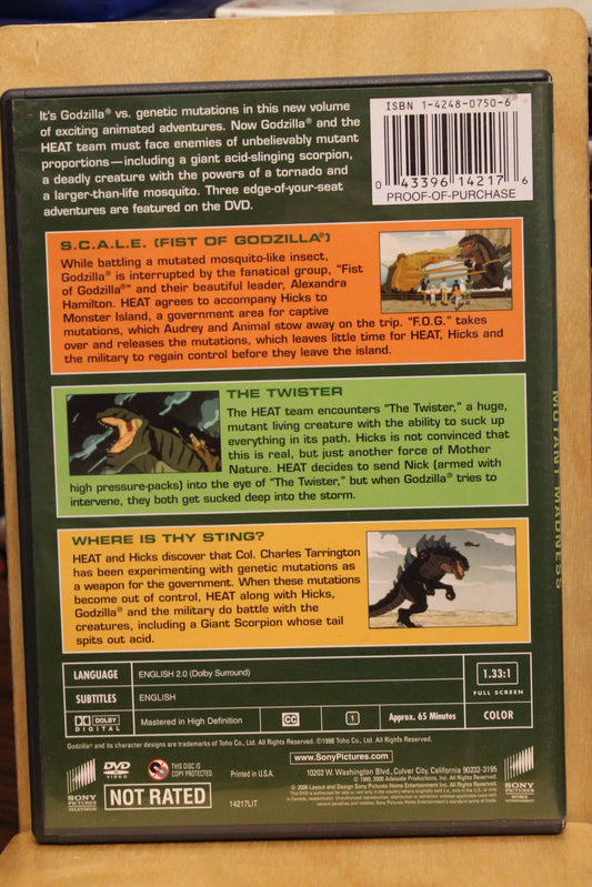 Godzilla: The Series - Mutant Madness DVD
