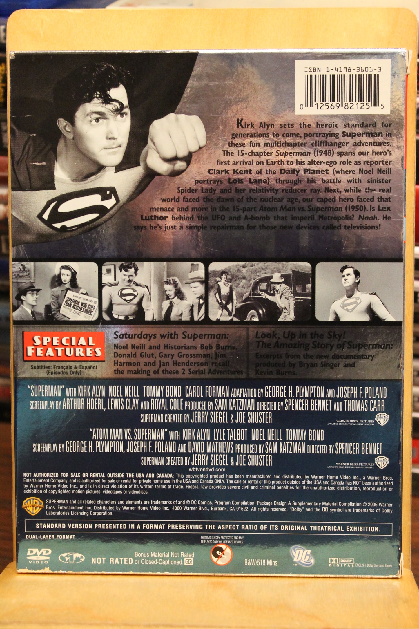 Superman: The Theatrical Serials Collection DVD