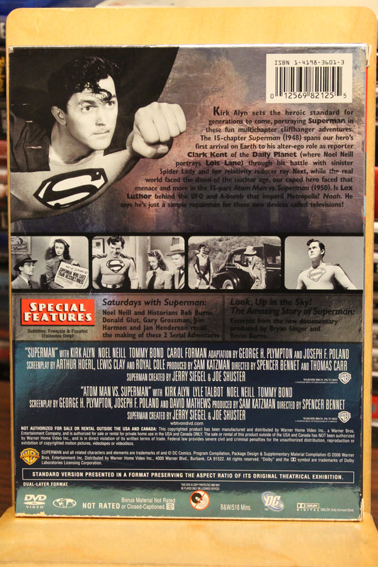 Superman: The Theatrical Serials Collection DVD