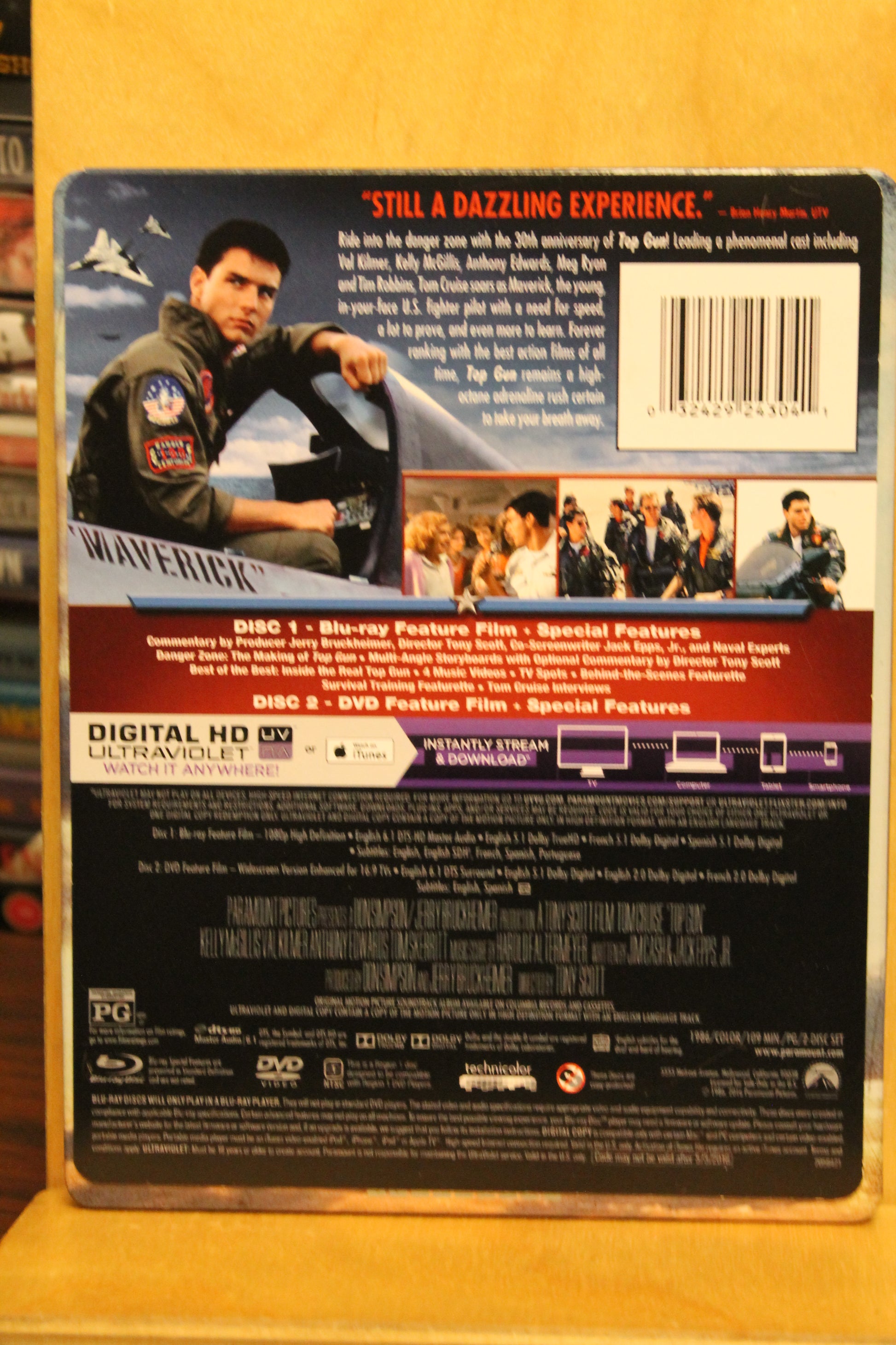 Top Gun Blu-ray