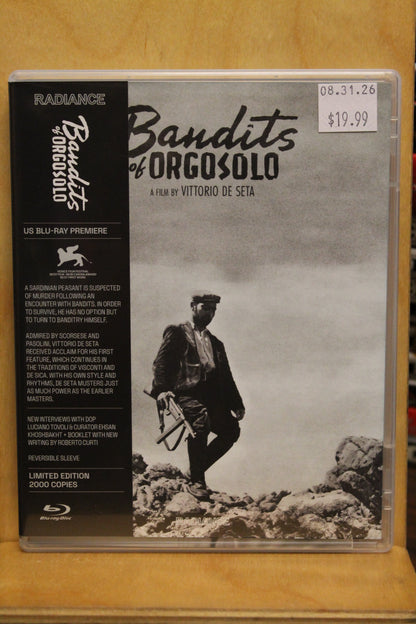 Bandits of Orgosolo Blu-ray