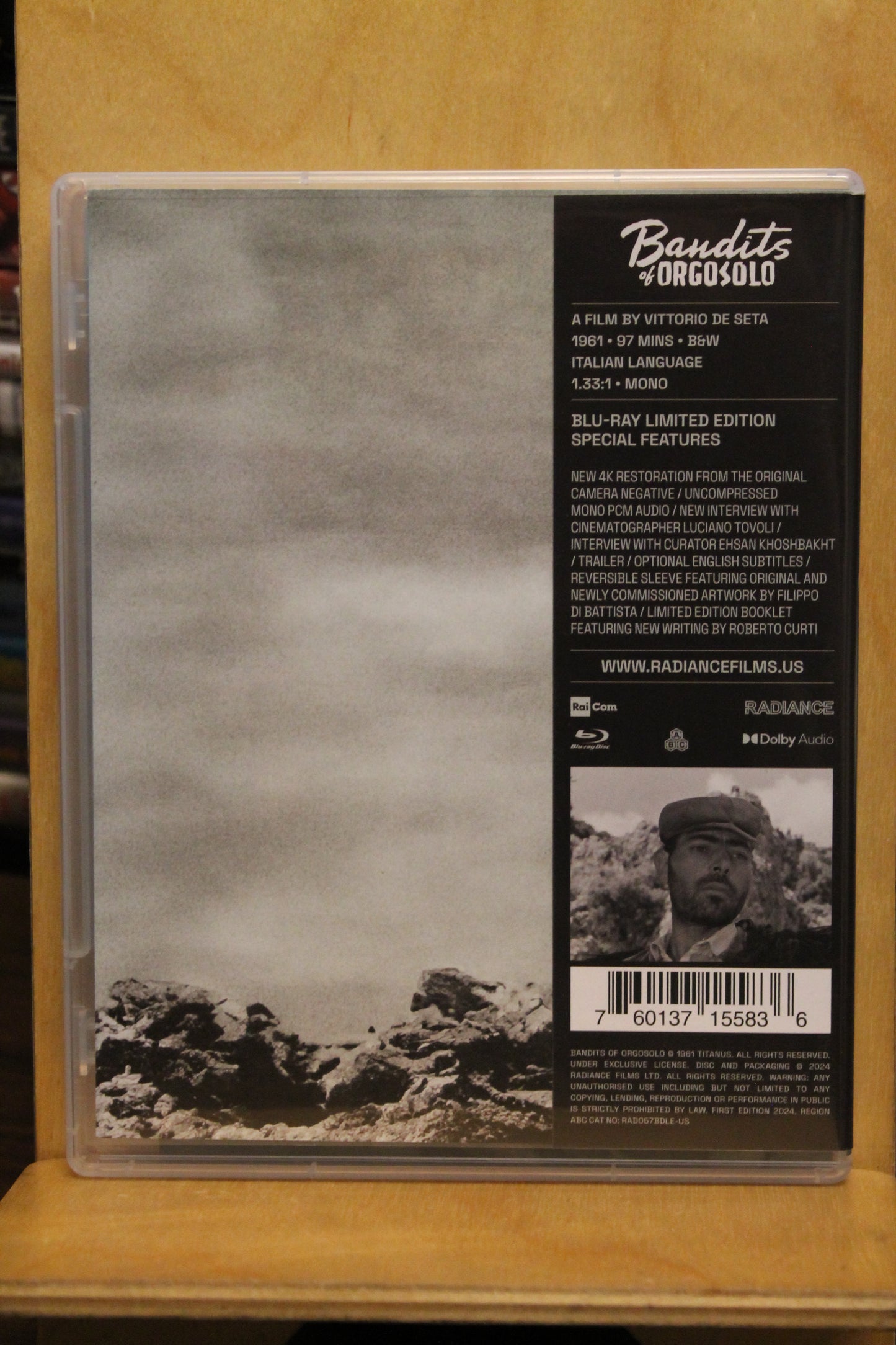 Bandits of Orgosolo Blu-ray