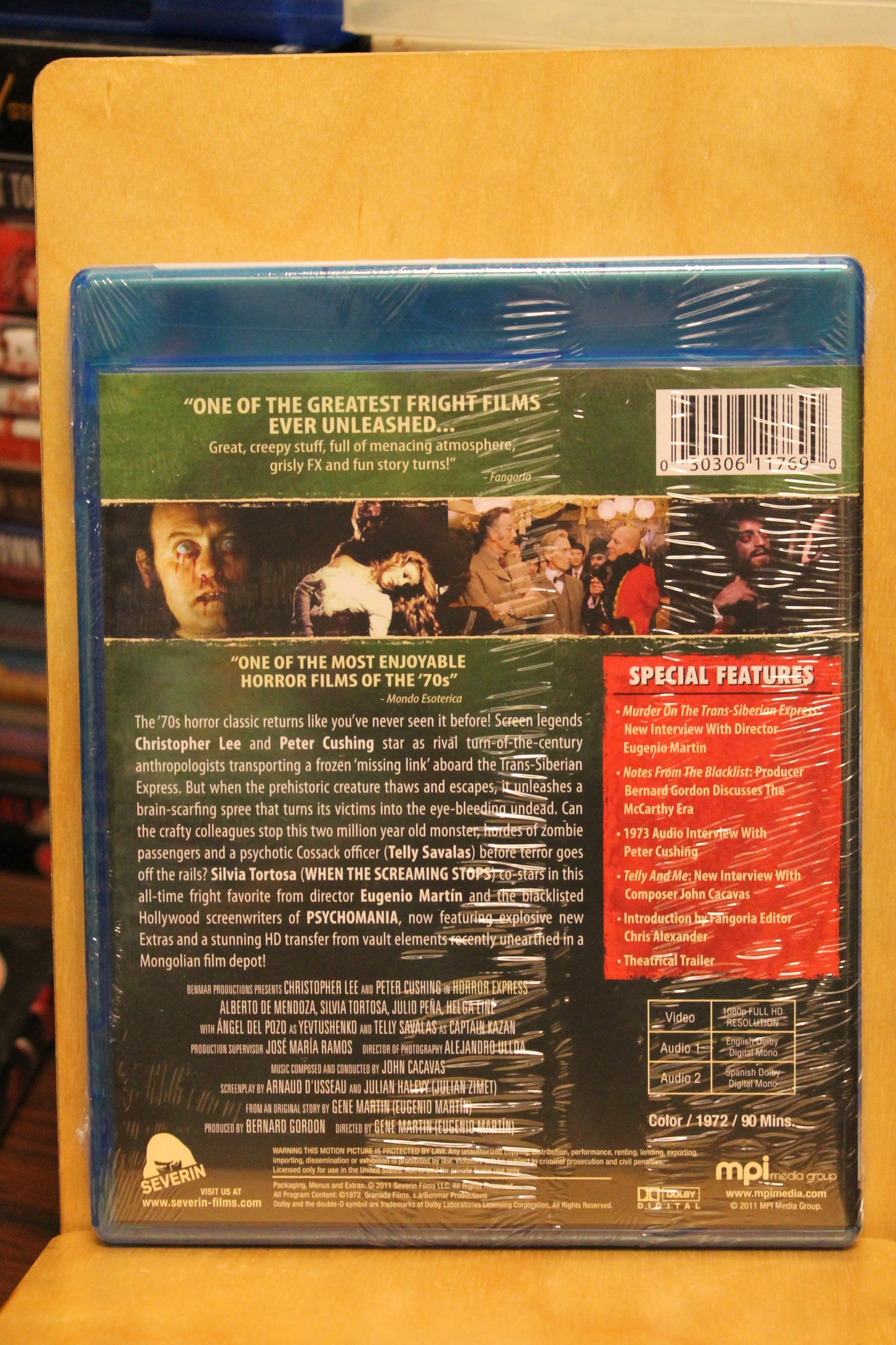 Horror Express Blu-ray