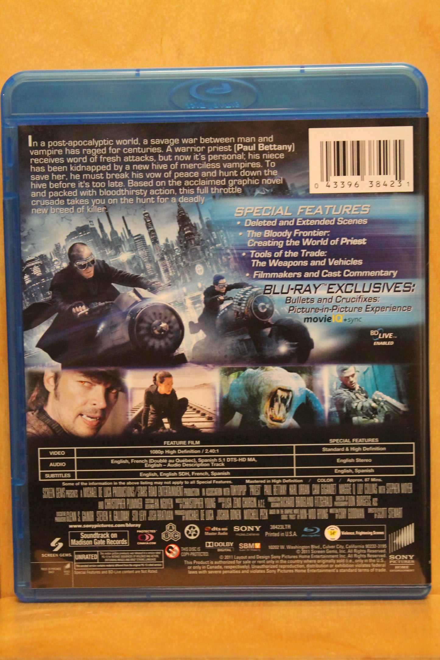 Priest Blu-ray