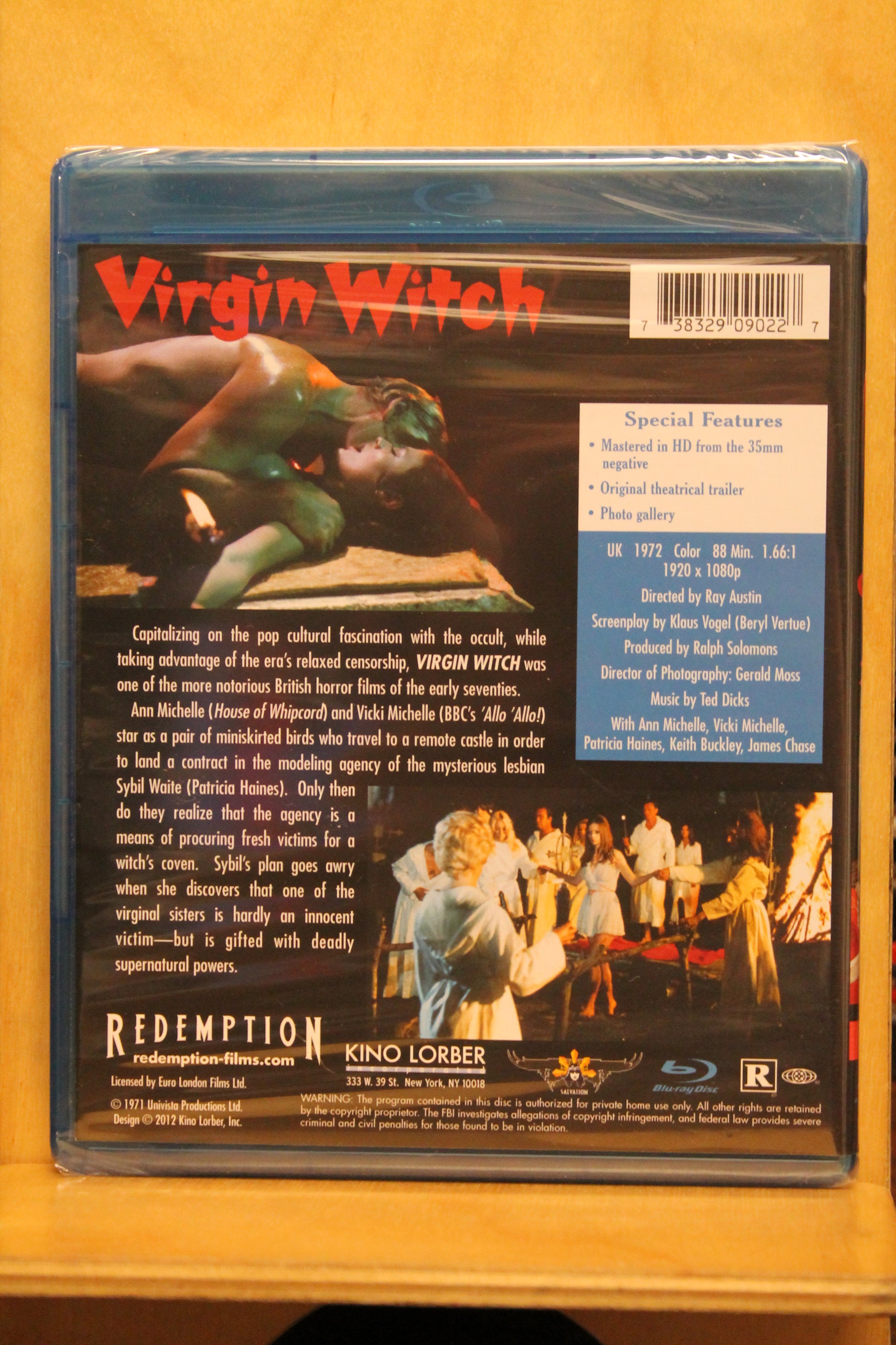 Virgin Witch Blu-ray
