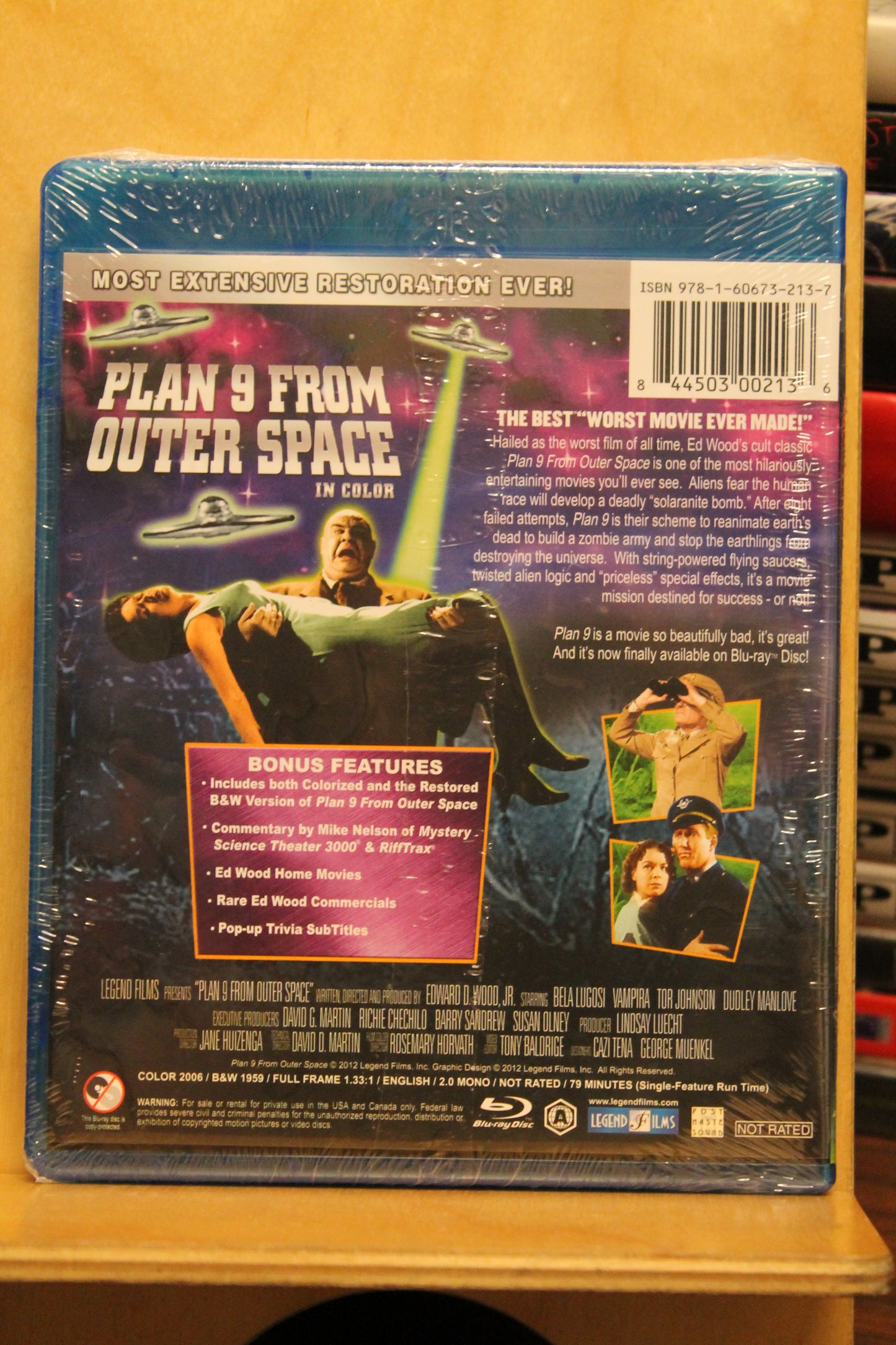 Plan 9 from Outer Space Blu-ray