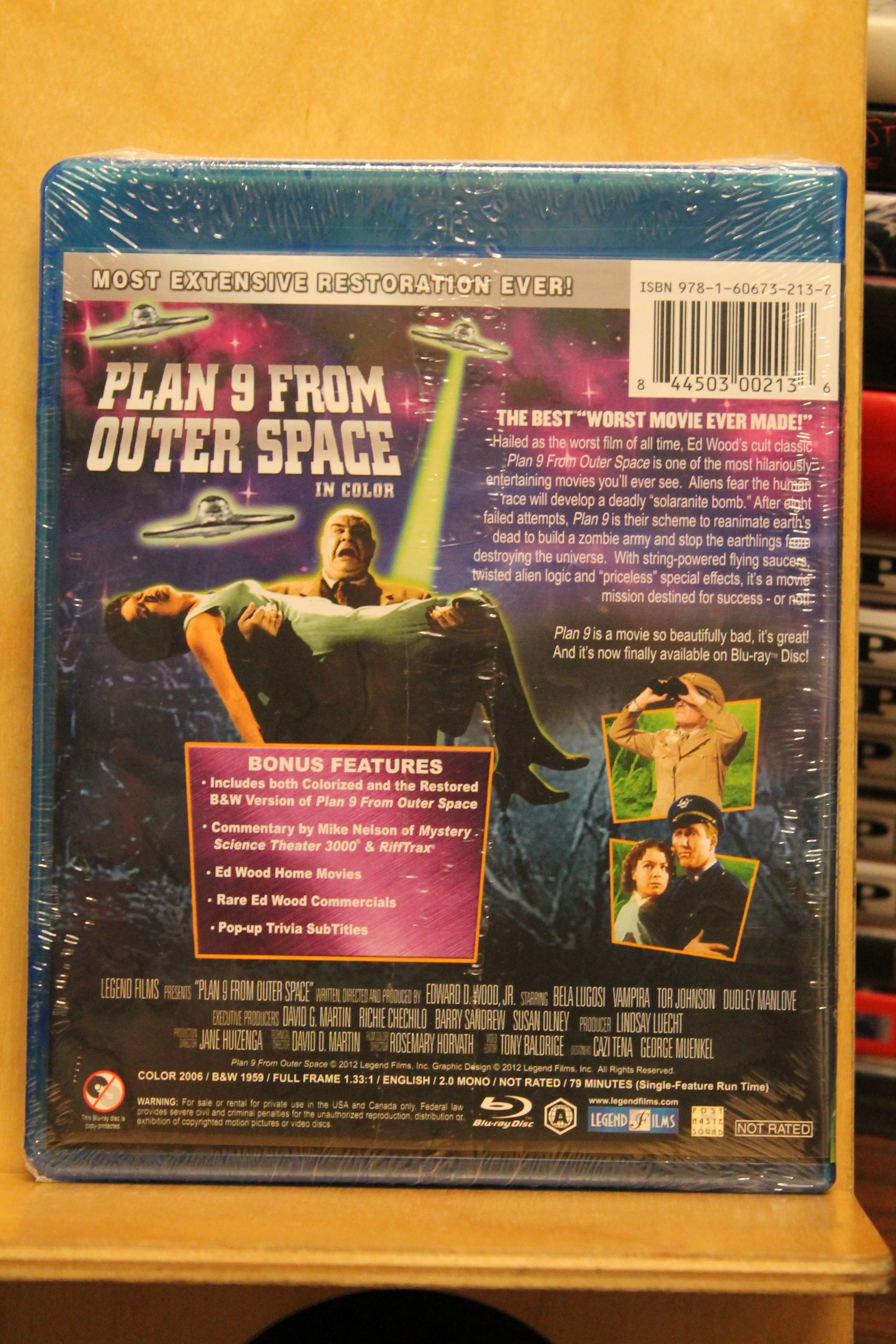 Plan 9 from Outer Space Blu-ray