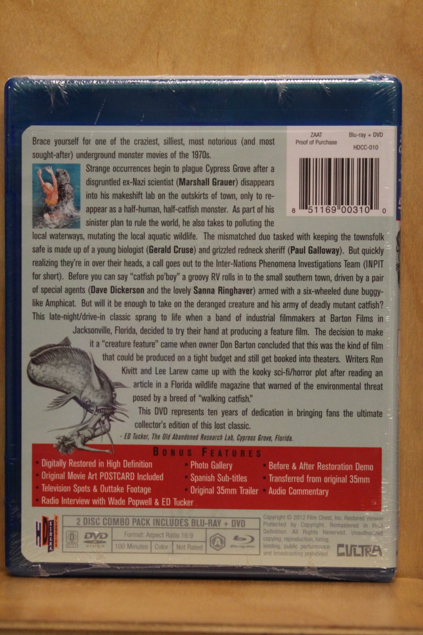 Zaat Blu-ray