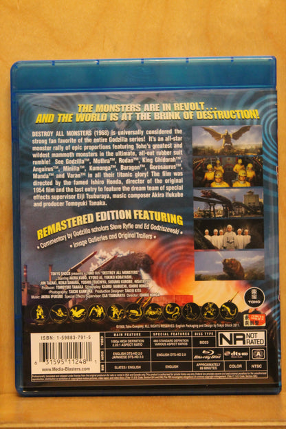 Destroy All Monsters Blu-ray