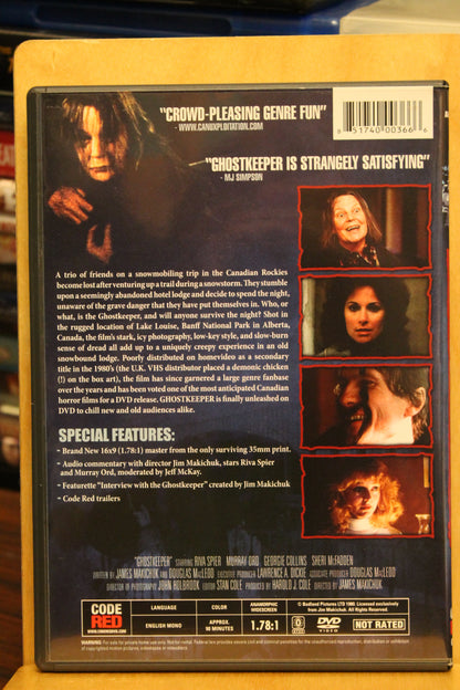 Ghostkeeper DVD