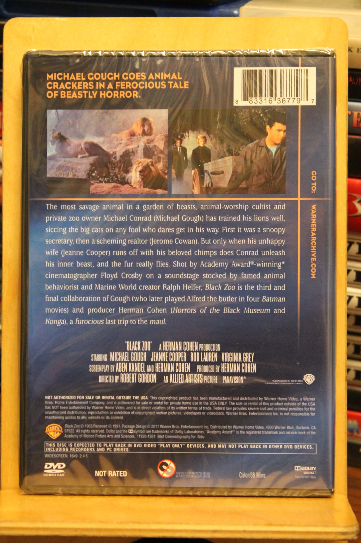 Black Zoo DVD