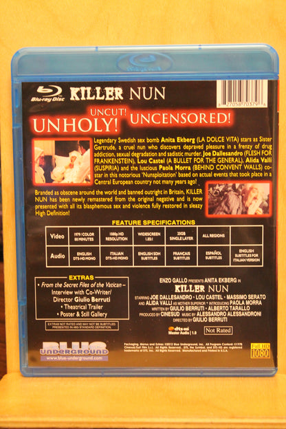 Killer Nun Blu-ray