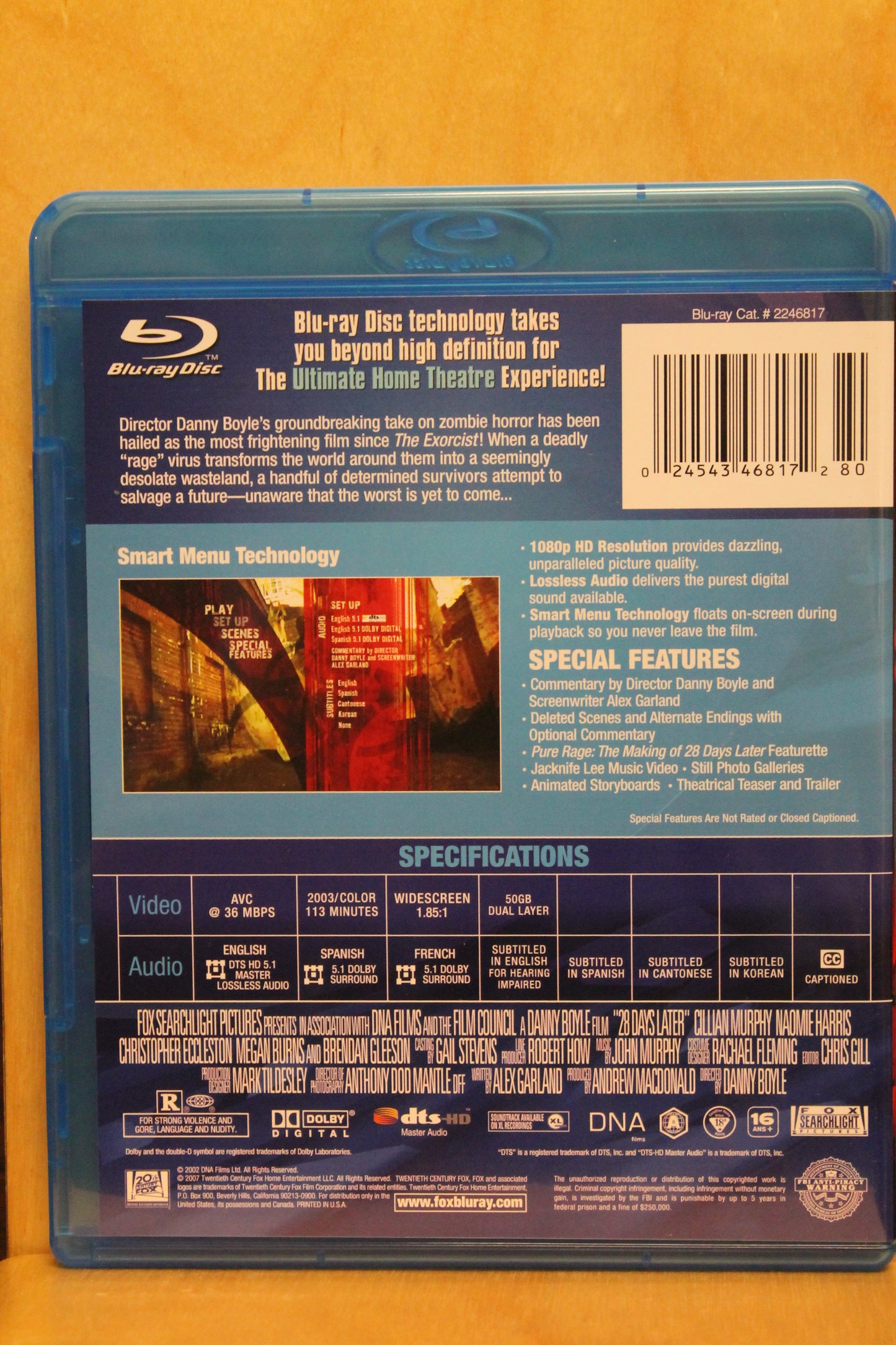 28 Days Later Blu-ray