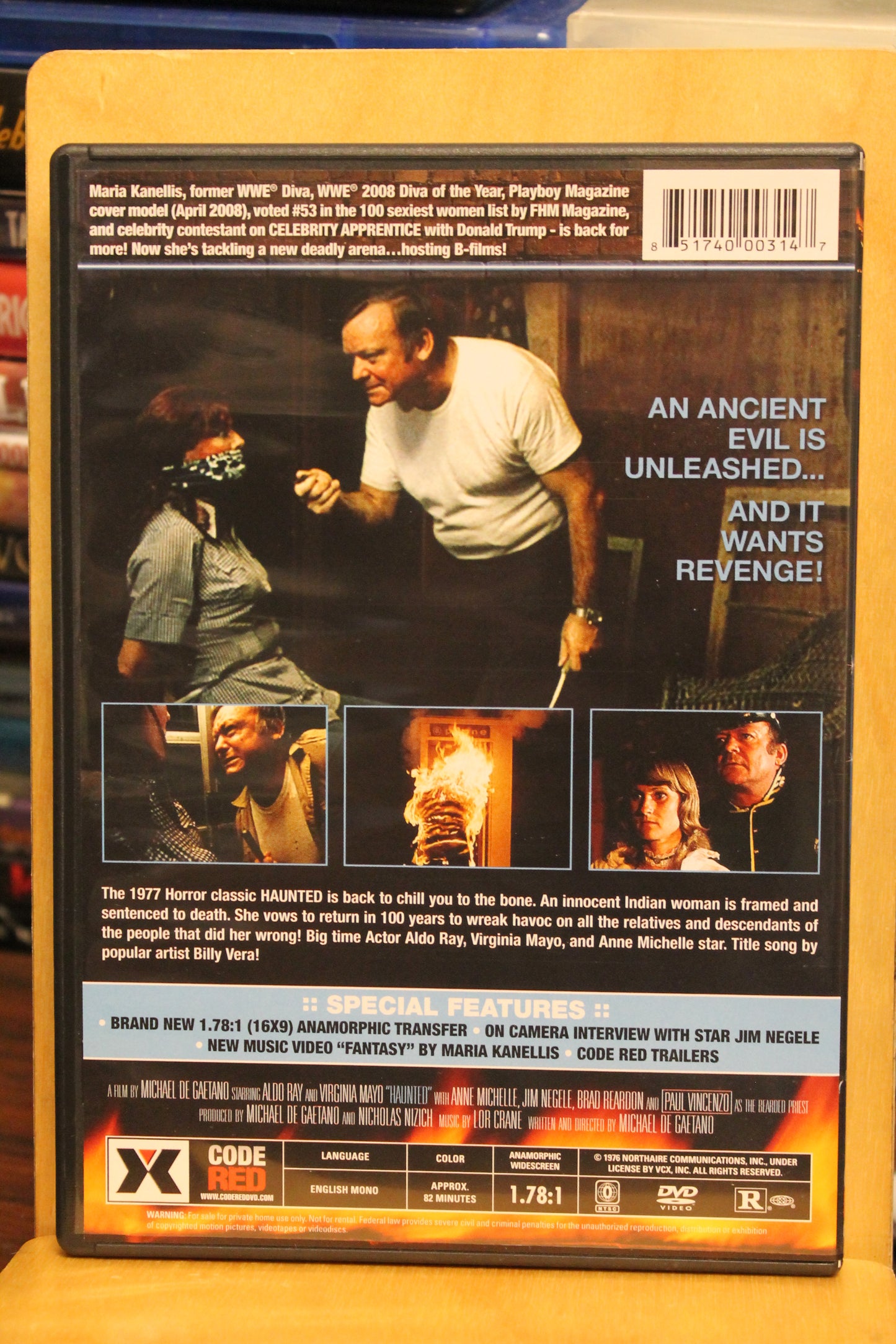 Haunted DVD