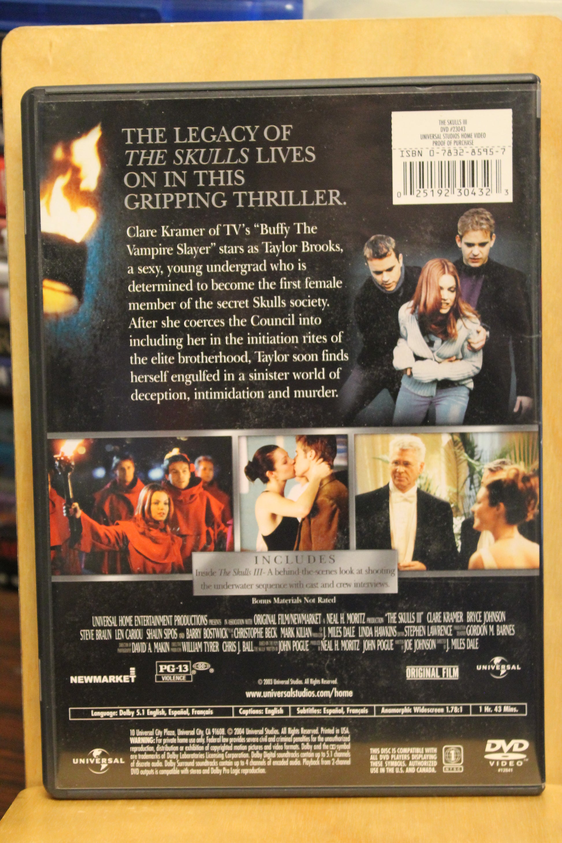 The Skulls III DVD