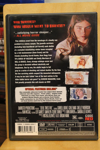 Devil Times Five DVD