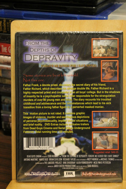From the Depths of Depravity: Forgive Me Father For I Have Sinned DVD